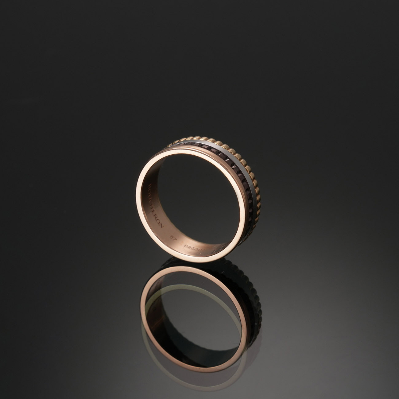 Boucheron(USED)부쉐론 콰트로 클래식 스몰 링 #57