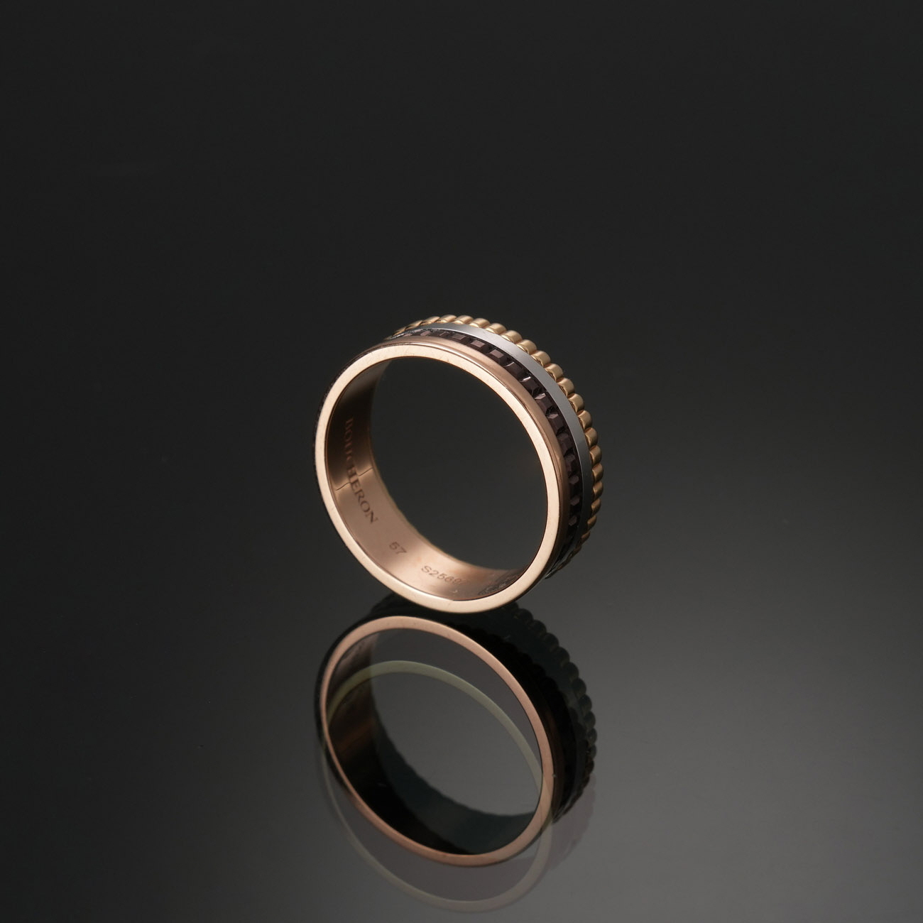 Boucheron(USED)부쉐론 콰트로 클래식 스몰 링 #57