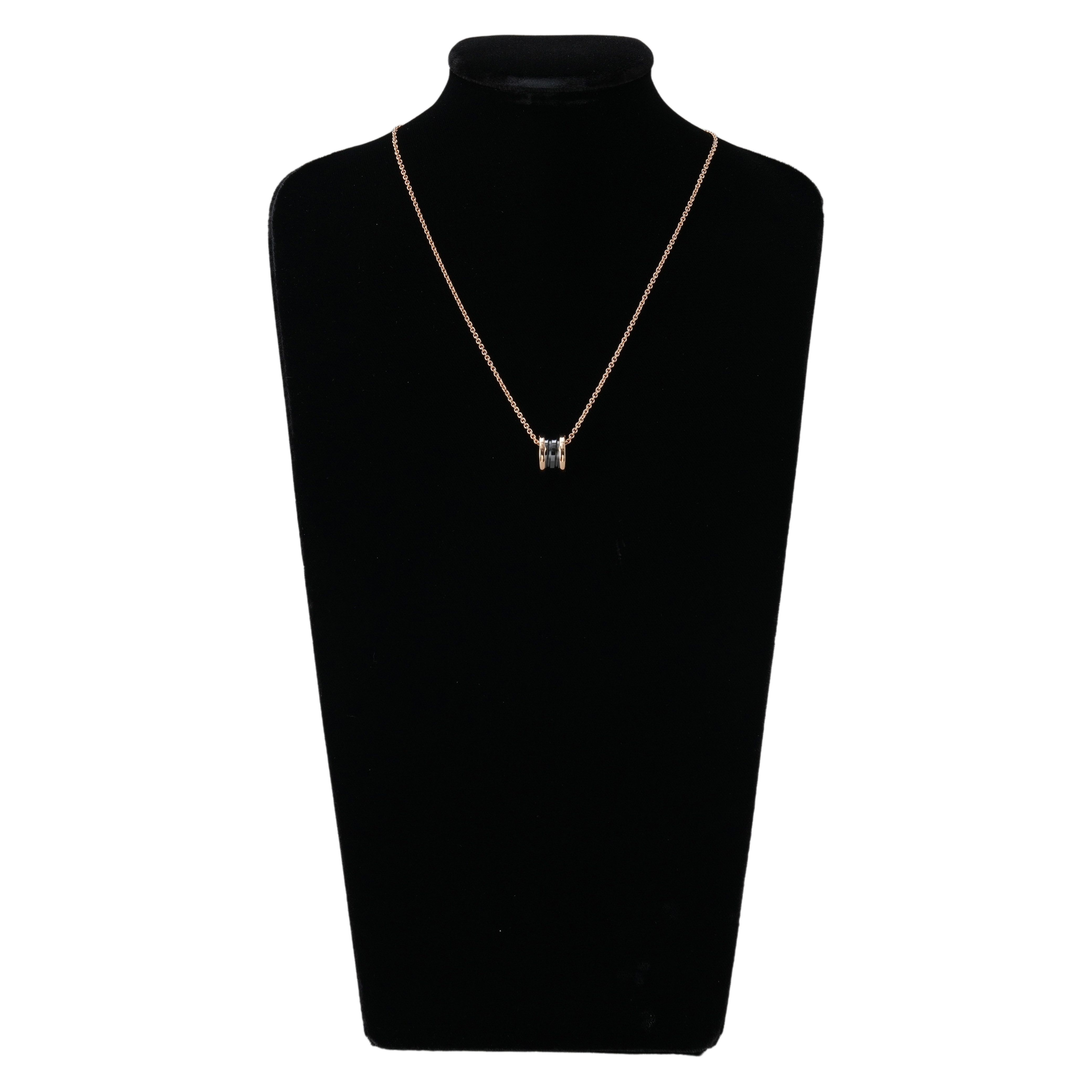 BVLGARI(USED)불가리 346083 비제로원 블랙세라믹 네크리스