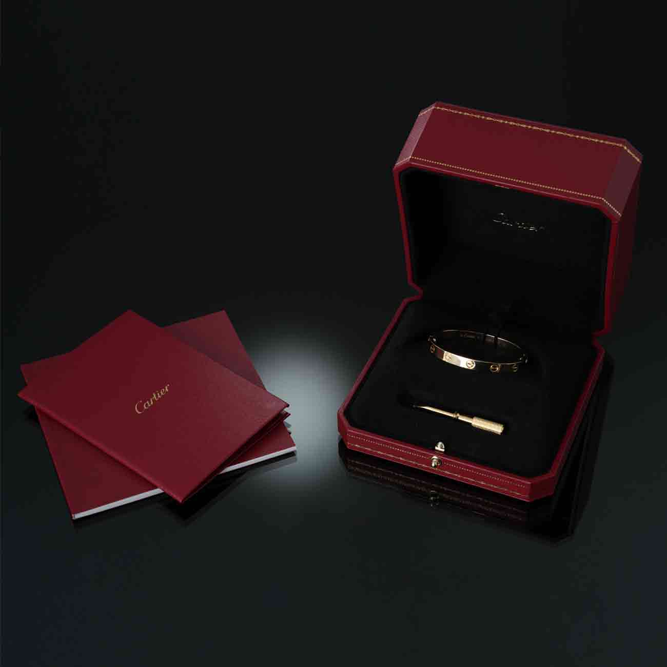CARTIER(USED)까르띠에 러브 브레이슬릿 #15
