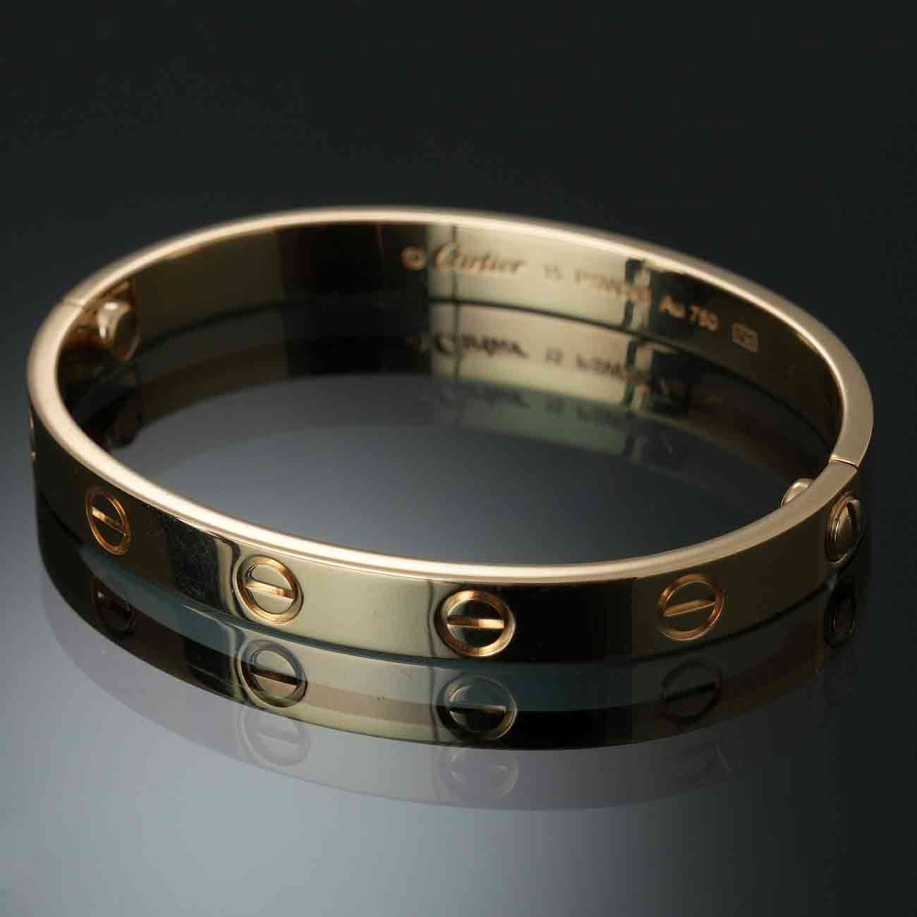 CARTIER(USED)까르띠에 러브 브레이슬릿 #15