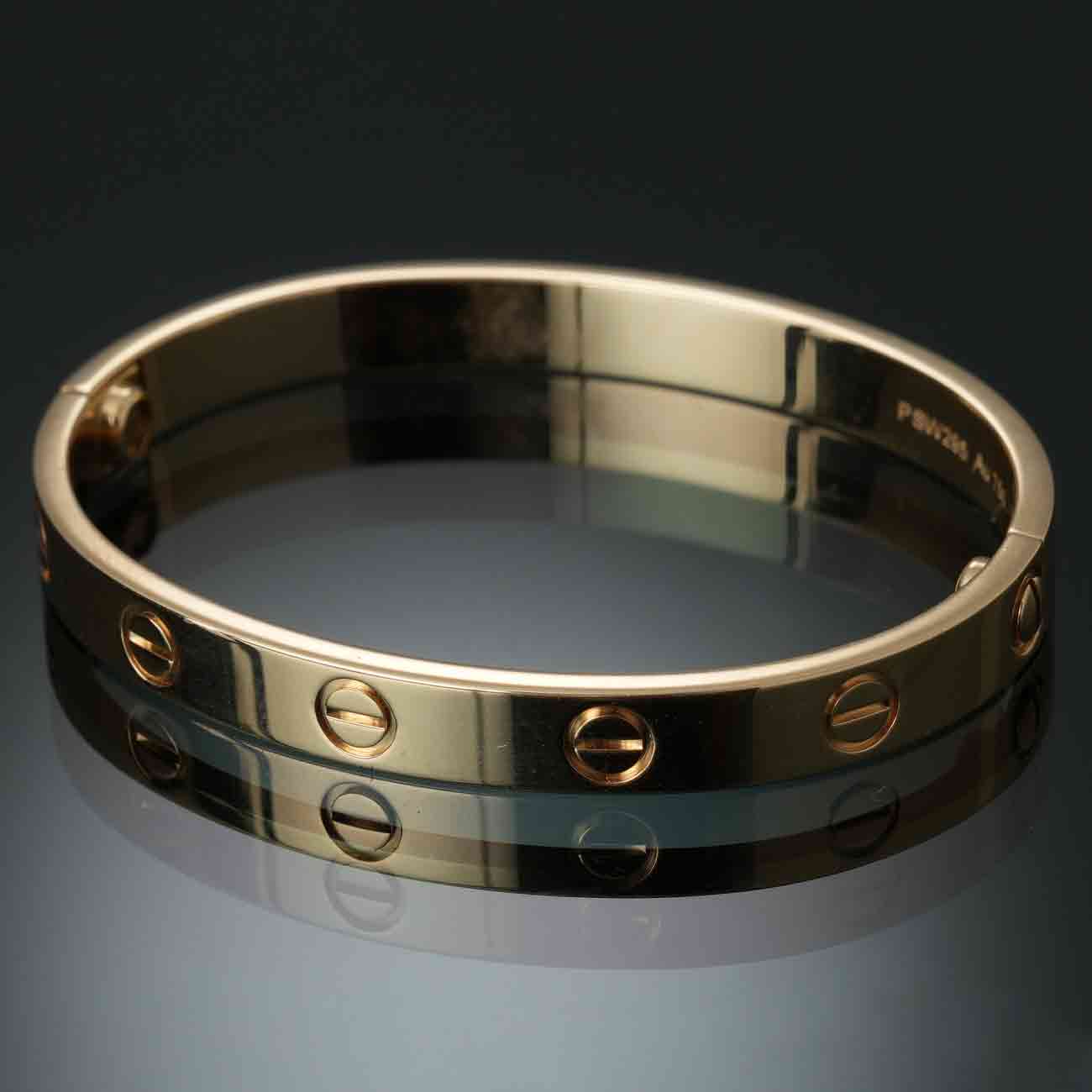 CARTIER(USED)까르띠에 러브 브레이슬릿 #15