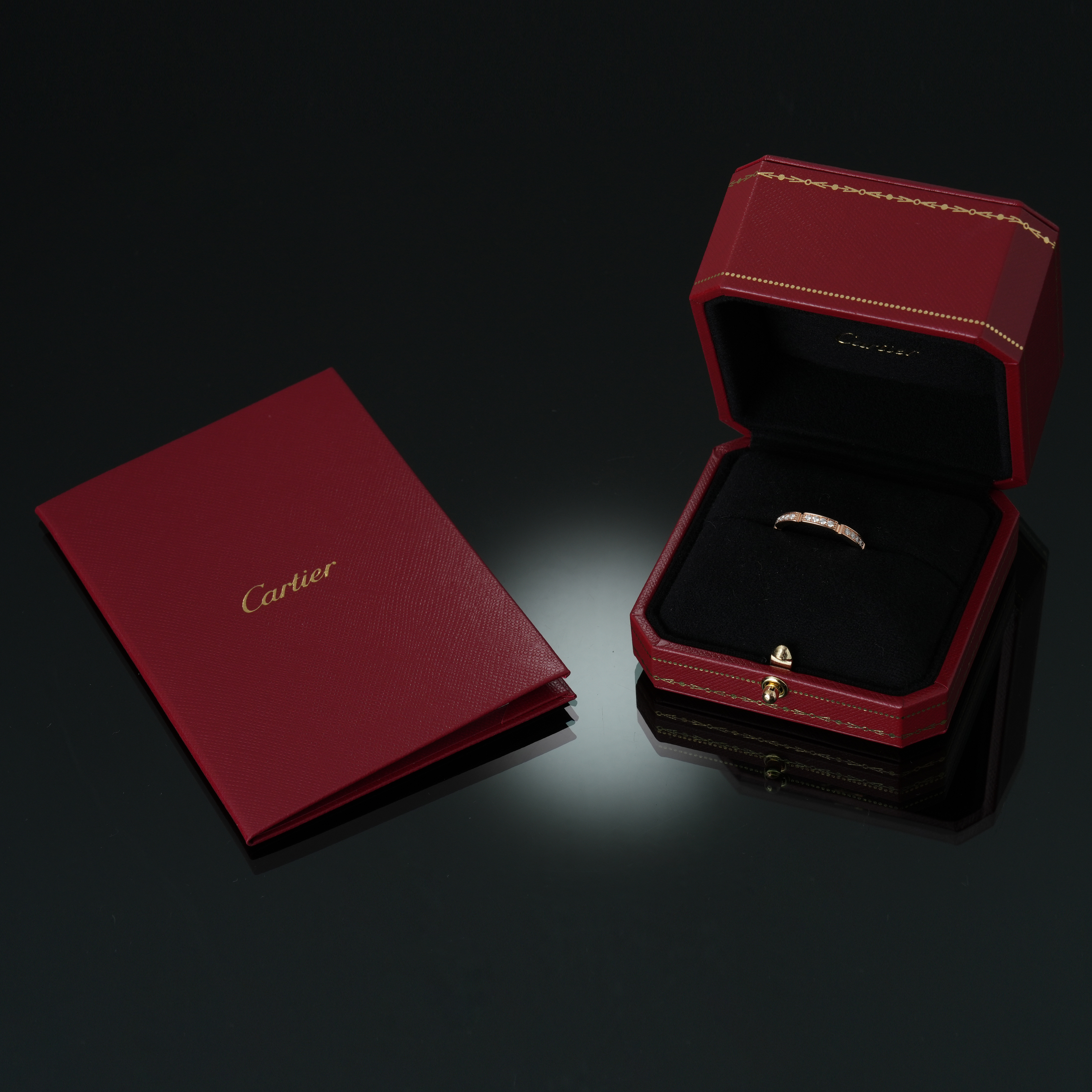 CARTIER(USED)까르띠에 마이용 팬더 12P 다이아링 #56