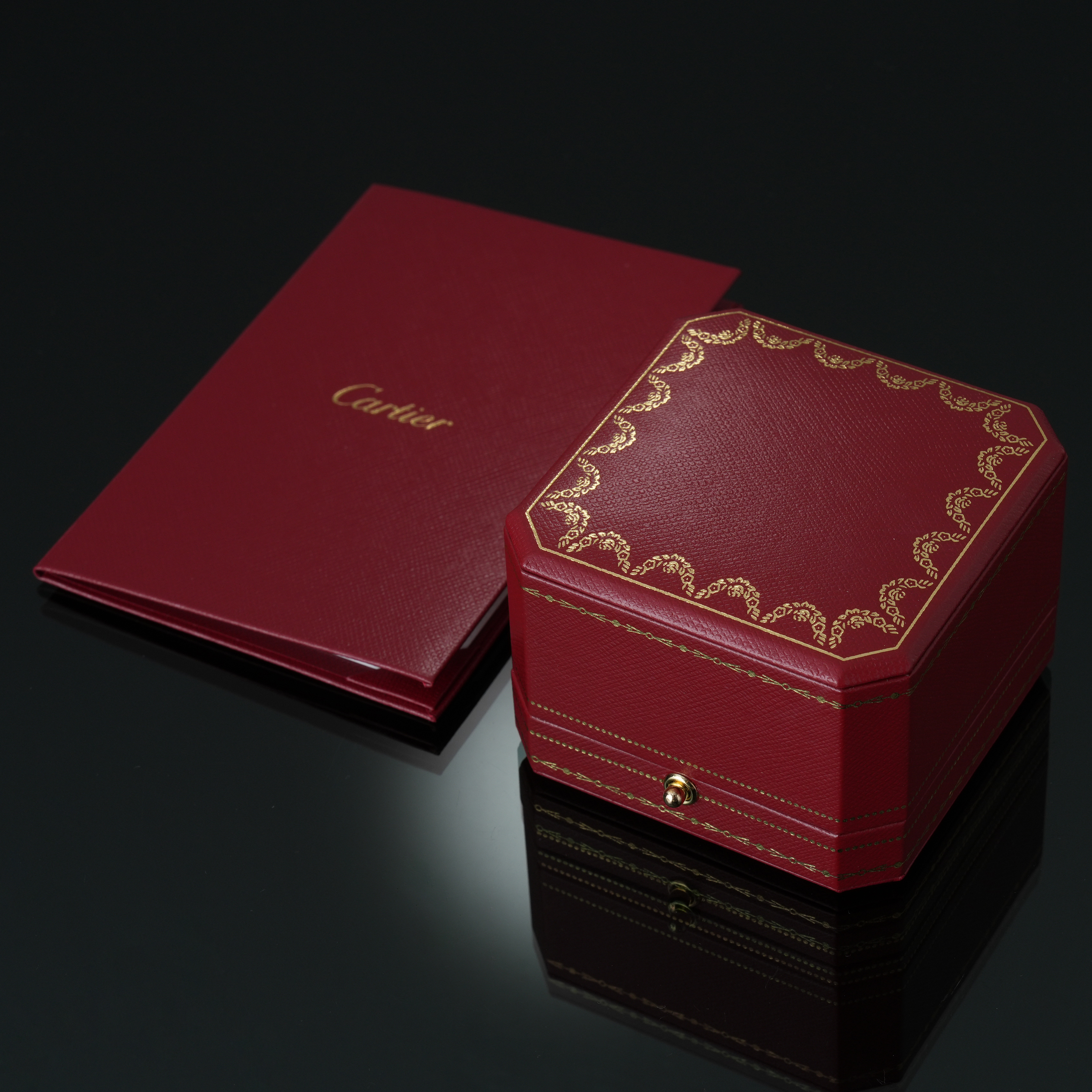 CARTIER(USED)까르띠에 마이용 팬더 12P 다이아링 #56