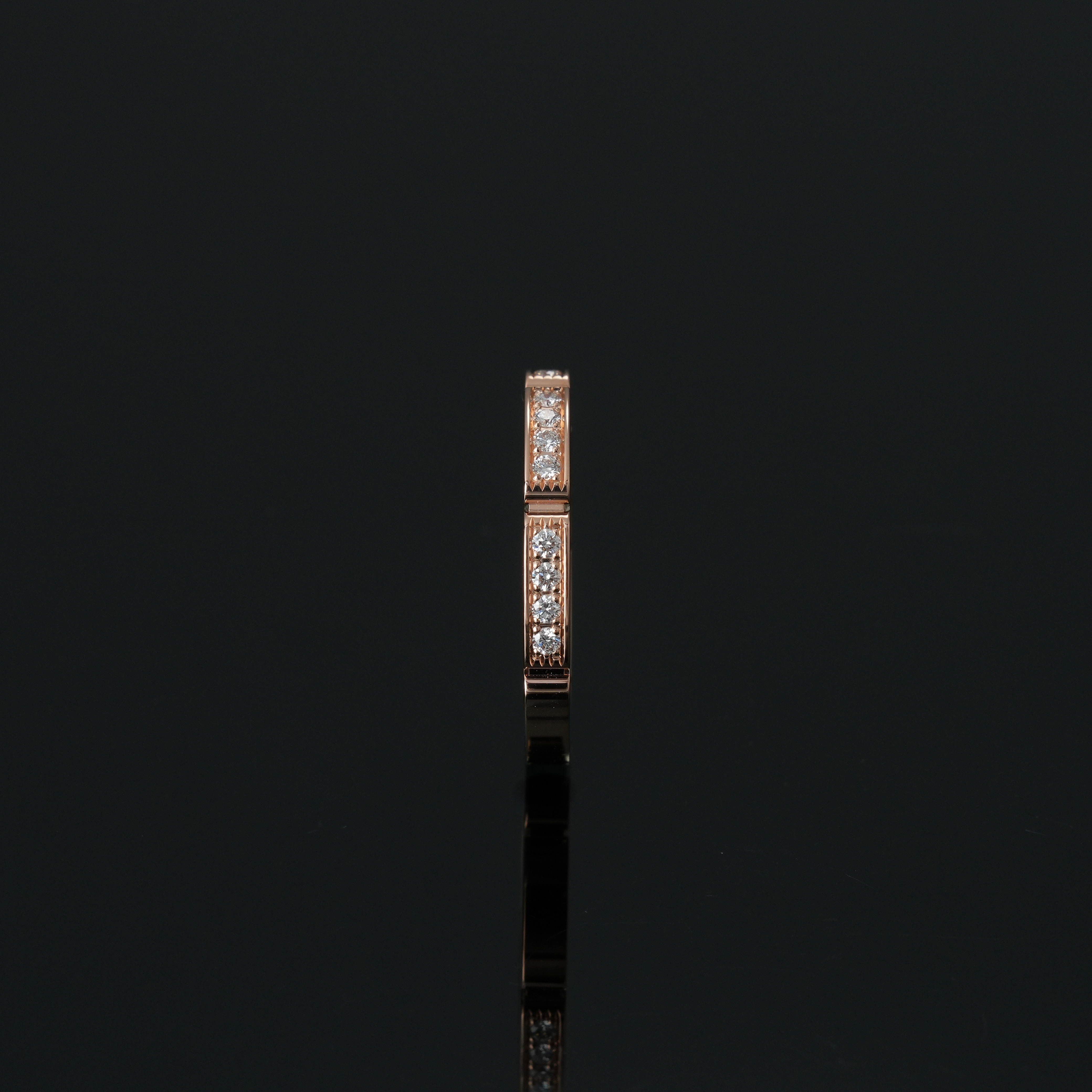 CARTIER(USED)까르띠에 마이용 팬더 12P 다이아링 #56