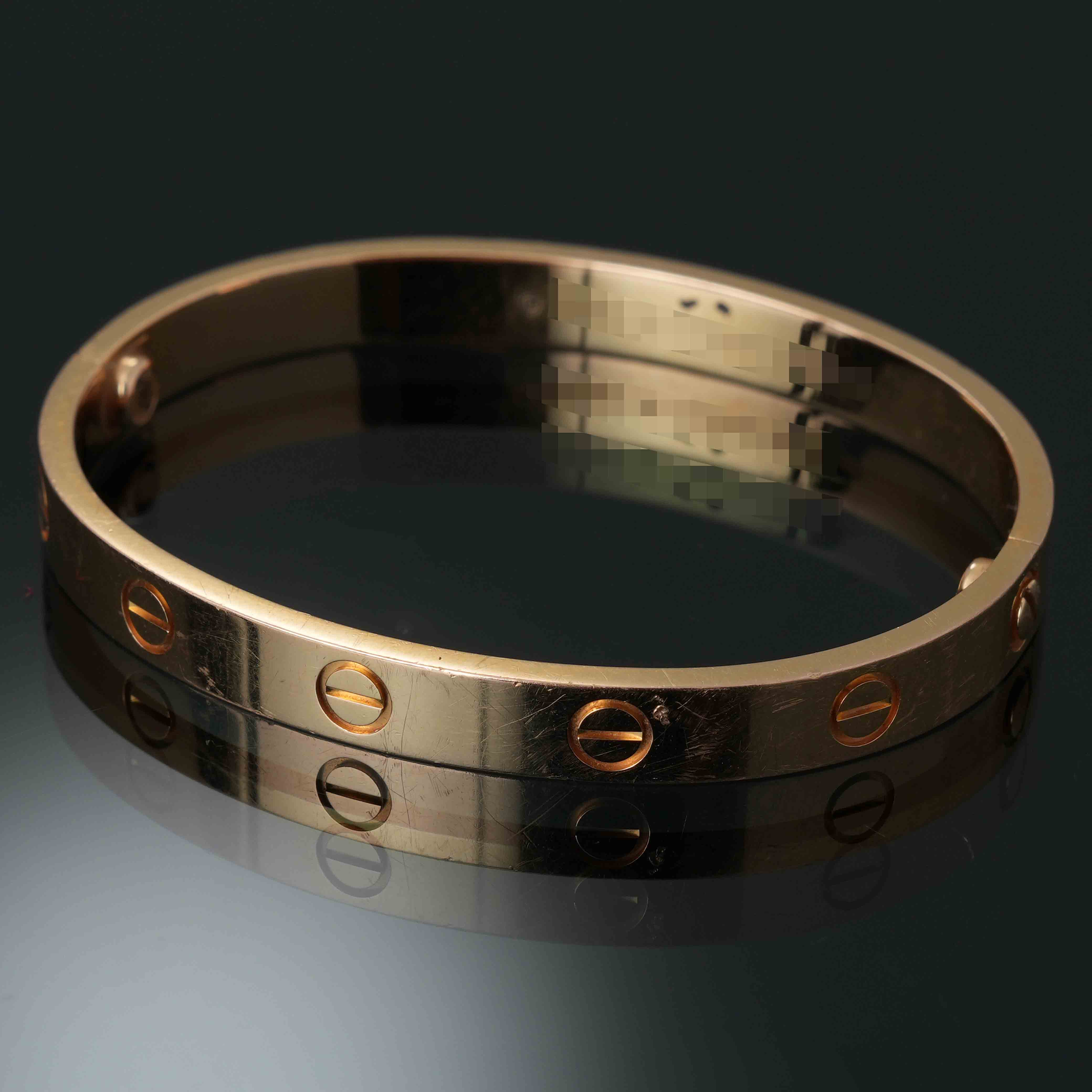 CARTIER(USED)까르띠에 러브 브레이슬릿 #16