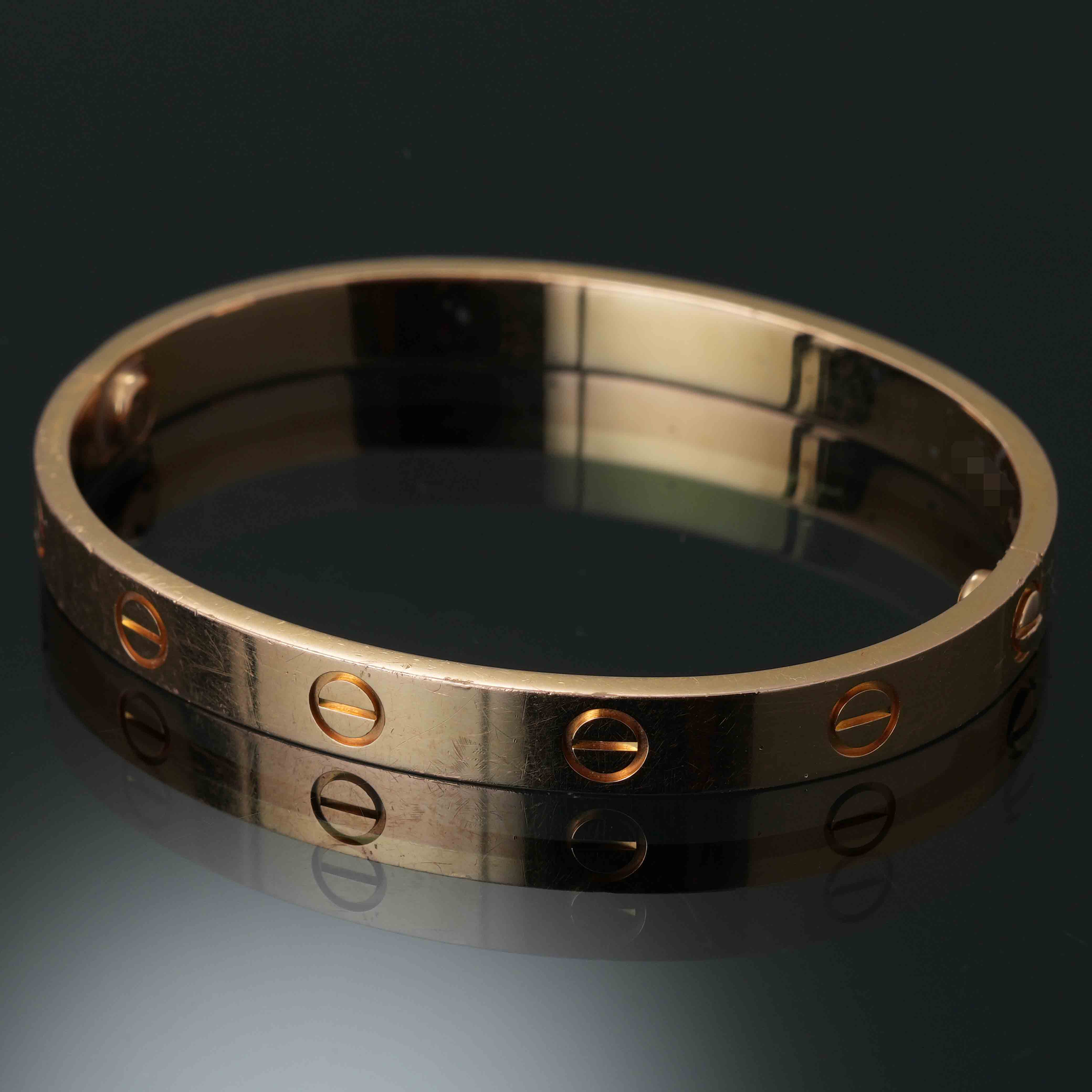 CARTIER(USED)까르띠에 러브 브레이슬릿 #16