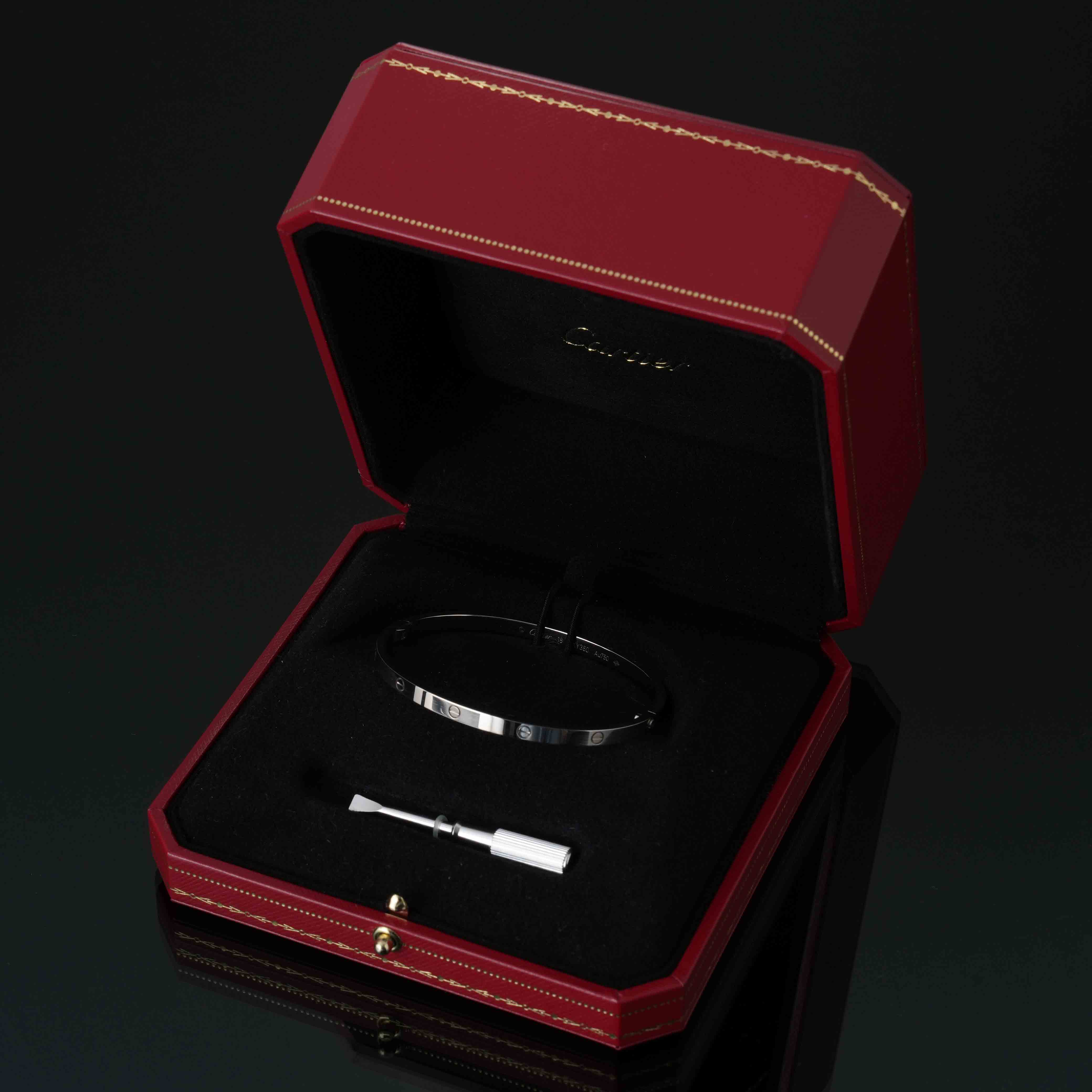 CARTIER(USED)까르띠에 러브 브레이슬릿 #18