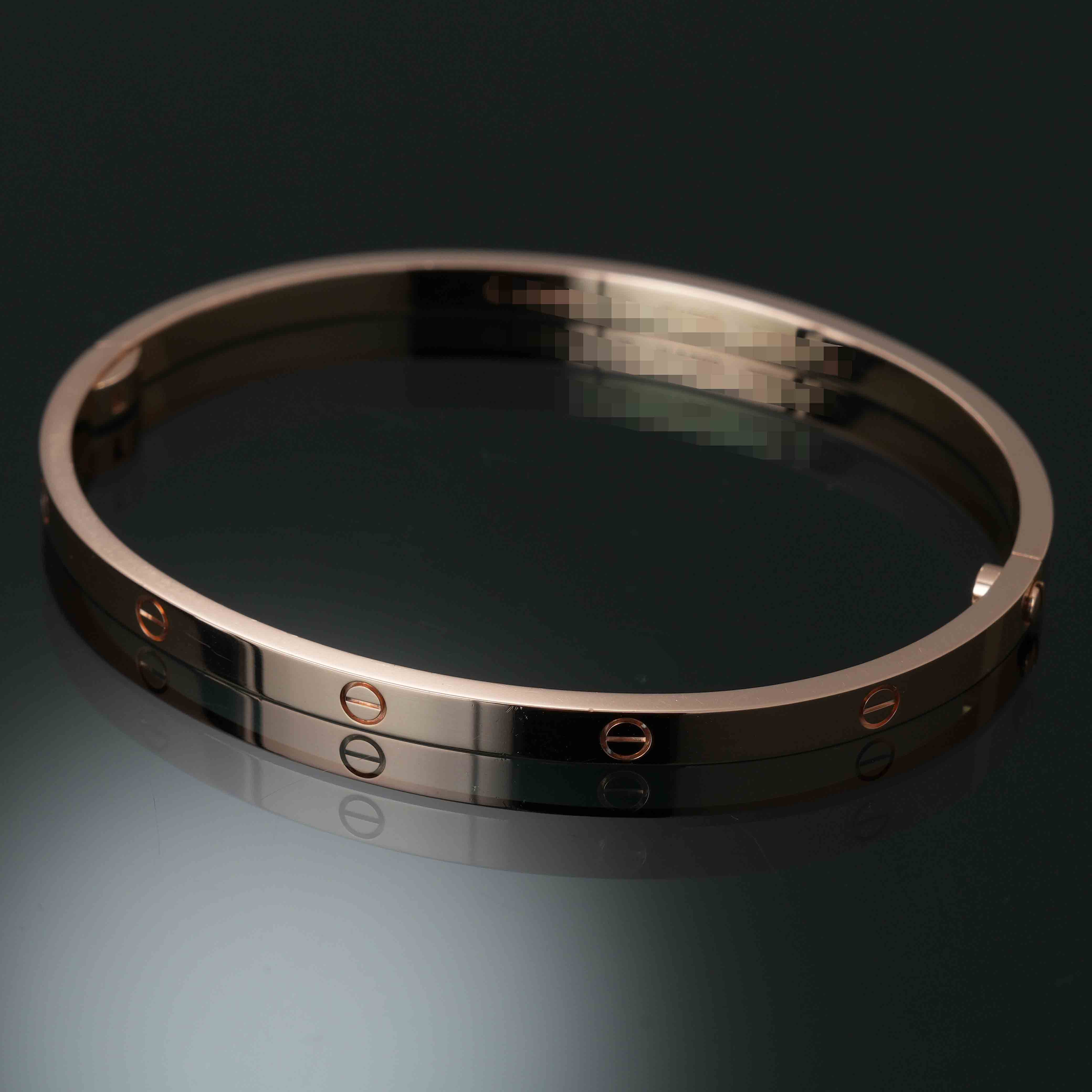 CARTIER(USED)까르띠에 러브 브레이슬릿 #18