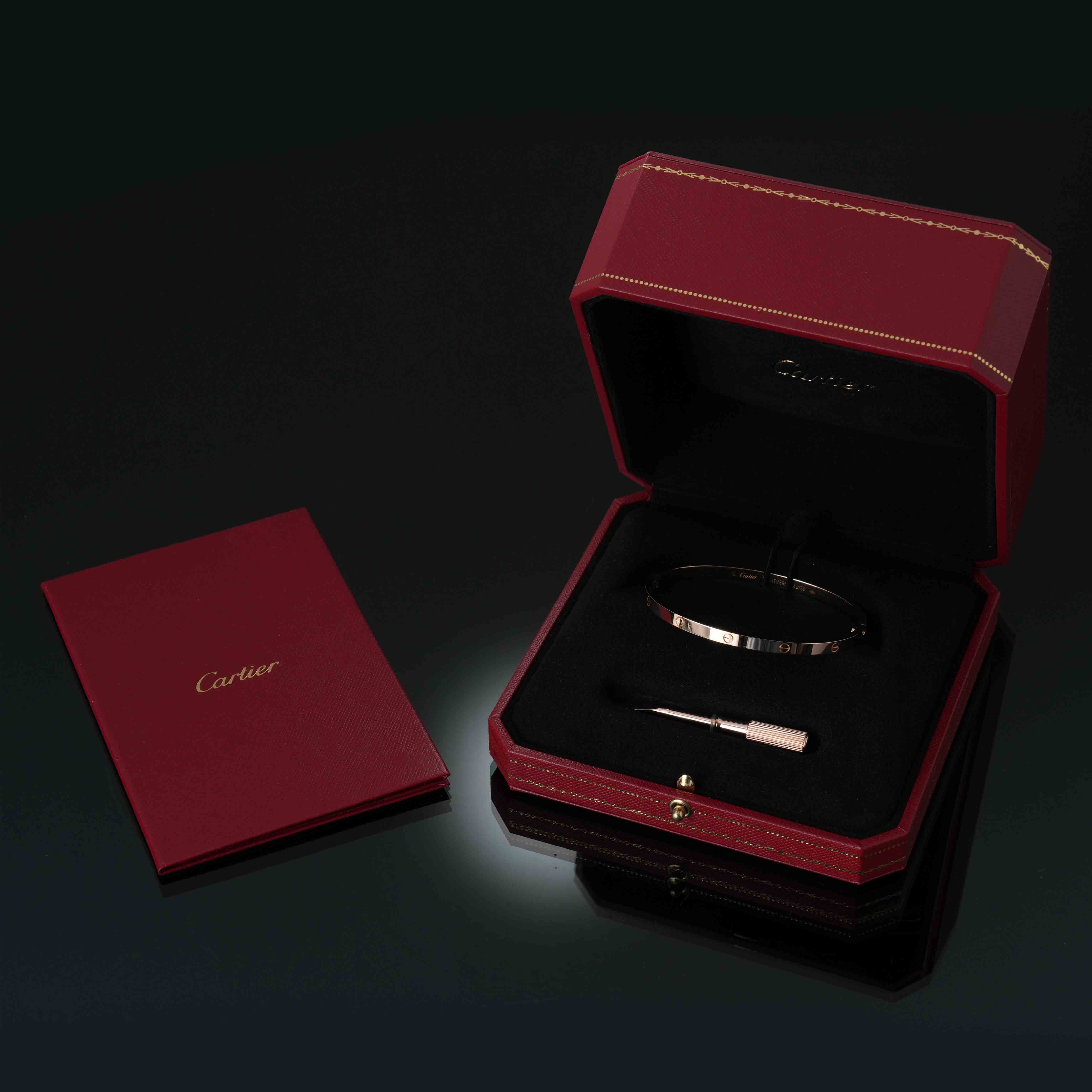 CARTIER(USED)까르띠에 러브 브레이슬릿 #18