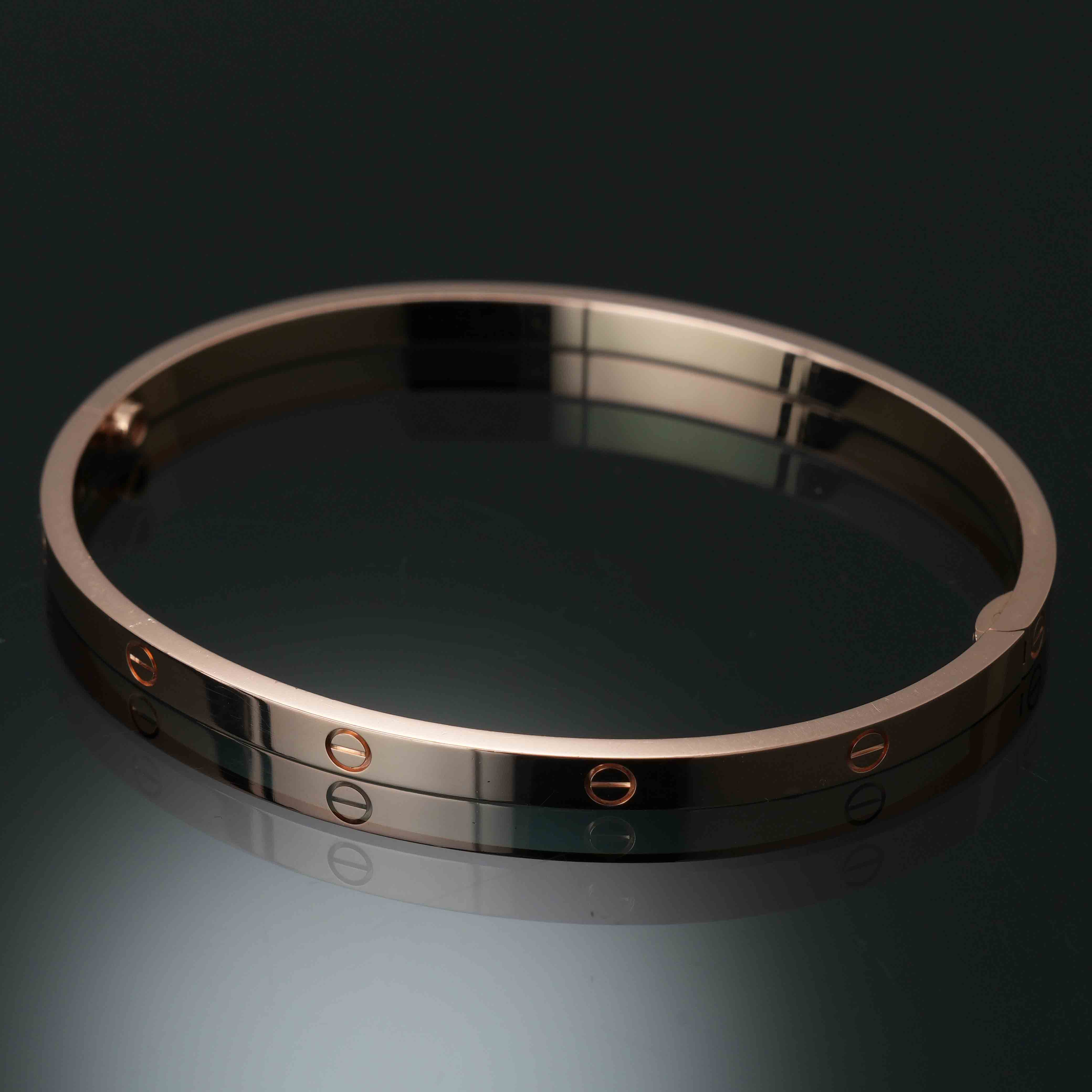 CARTIER(USED)까르띠에 러브 브레이슬릿 #18