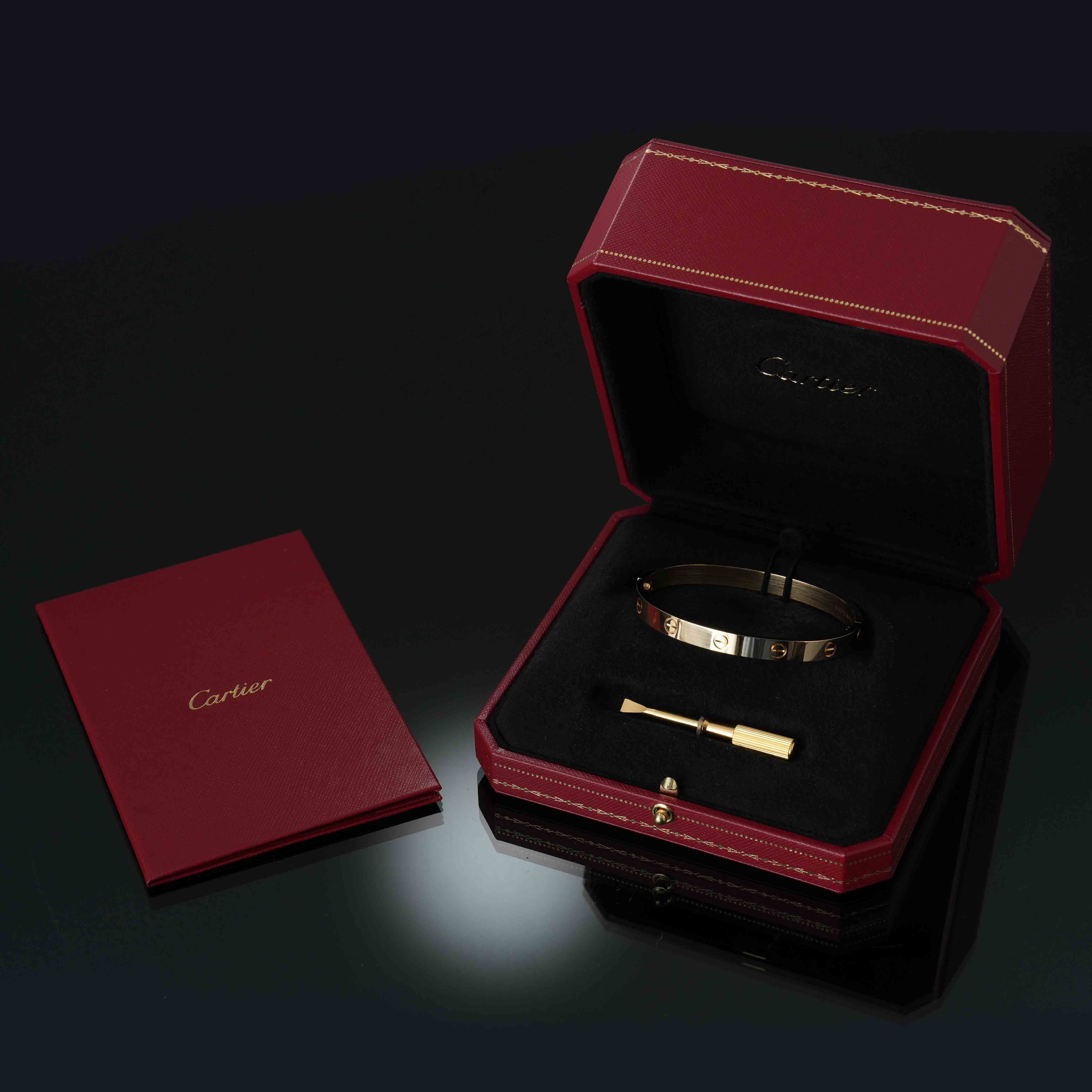 CARTIER(USED)까르띠에 러브 브레이슬릿 #18
