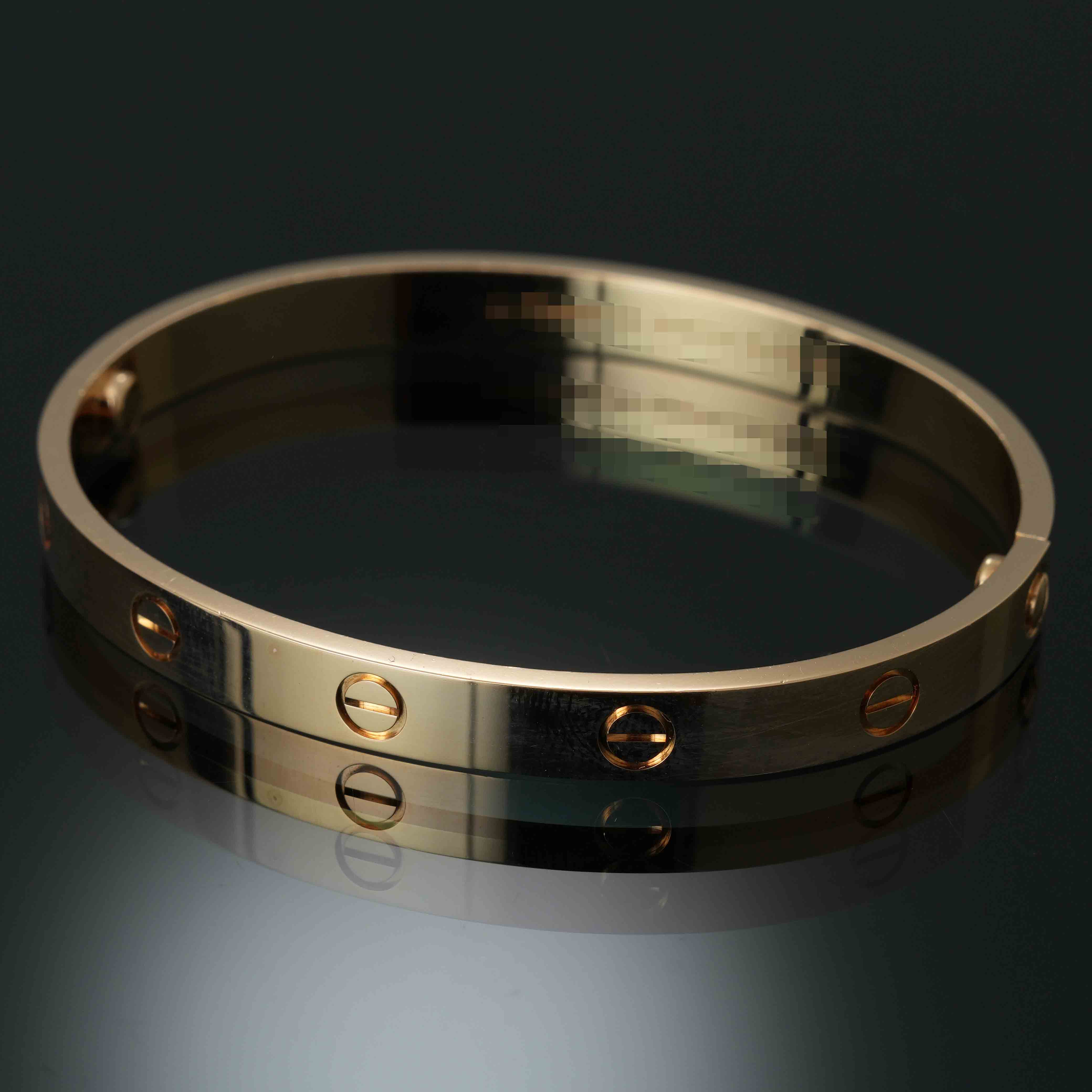 CARTIER(USED)까르띠에 러브 브레이슬릿 #18