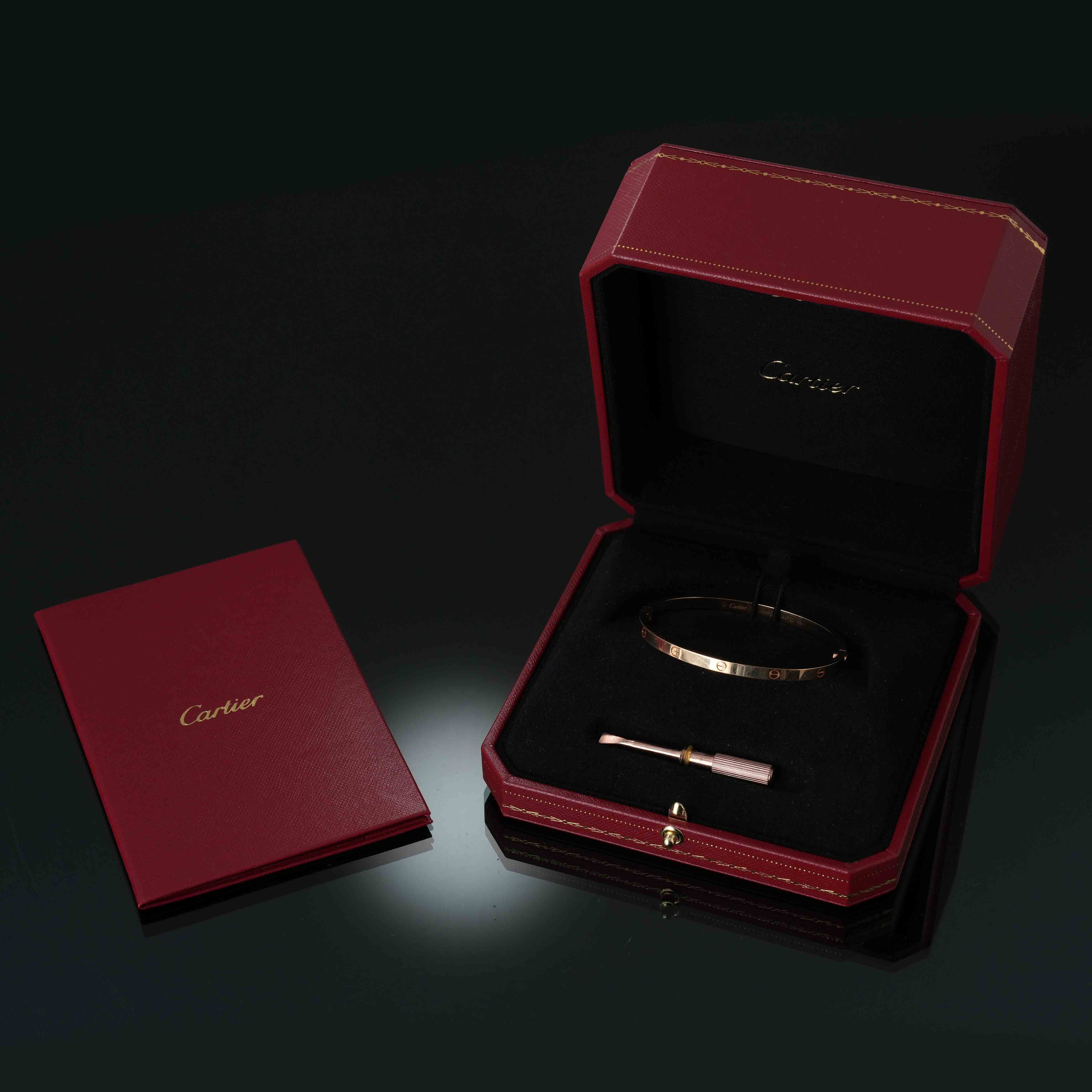CARTIER(USED)까르띠에 러브 브레이슬릿 #17