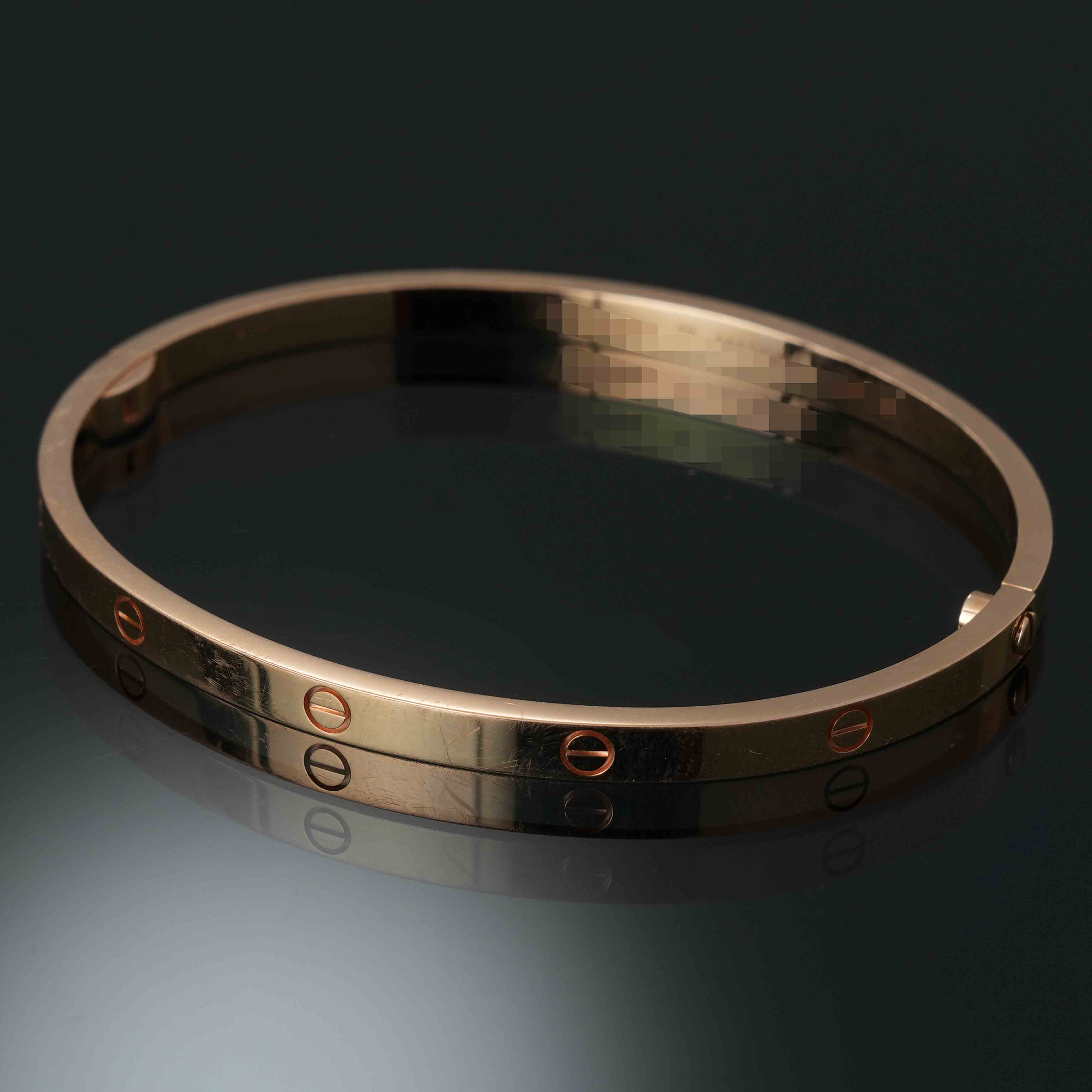 CARTIER(USED)까르띠에 러브 브레이슬릿 #17