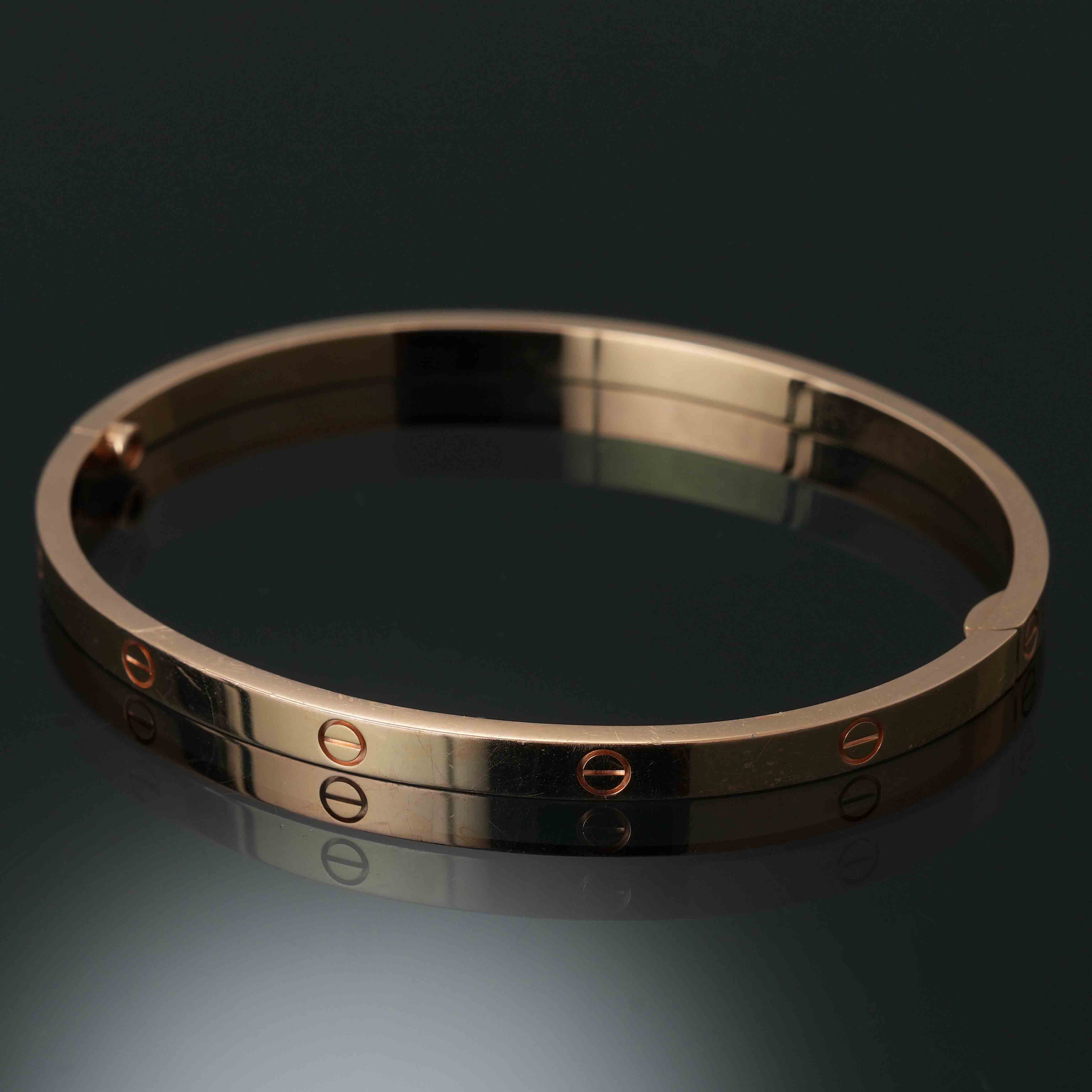 CARTIER(USED)까르띠에 러브 브레이슬릿 #17