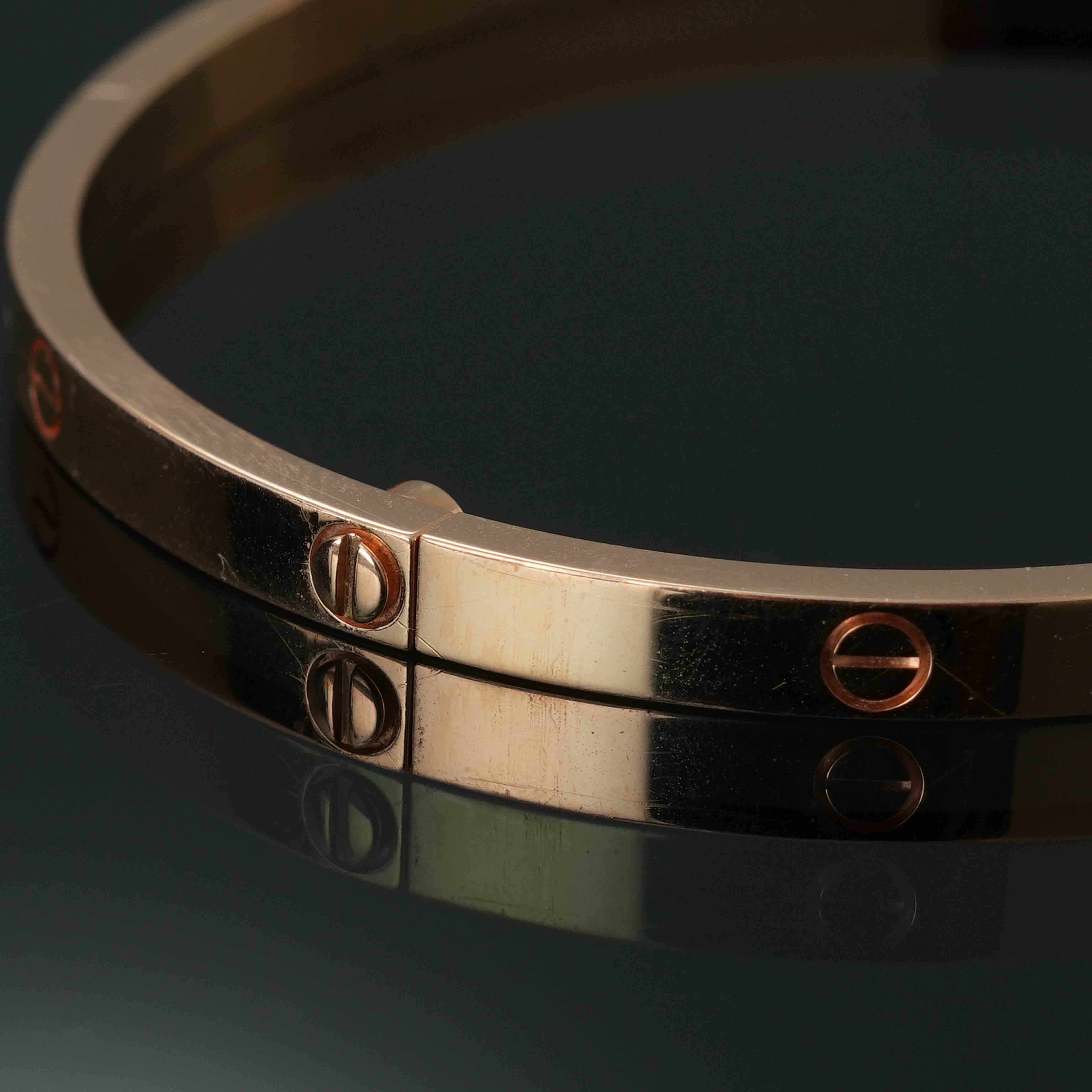 CARTIER(USED)까르띠에 러브 브레이슬릿 #17