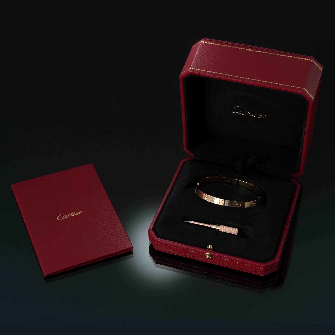 CARTIER(USED)까르띠에 러브 브레이슬릿 #18