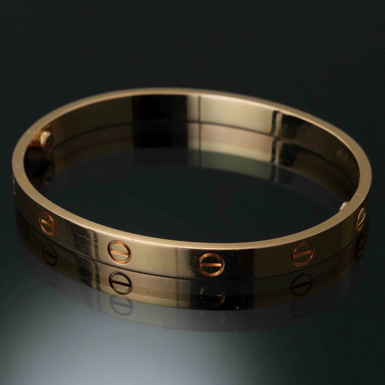 CARTIER(USED)까르띠에 러브 브레이슬릿 #18