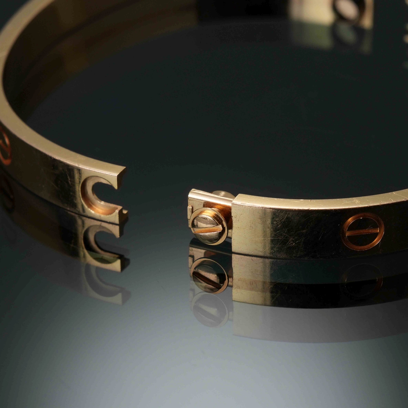 CARTIER(USED)까르띠에 러브 브레이슬릿 #18