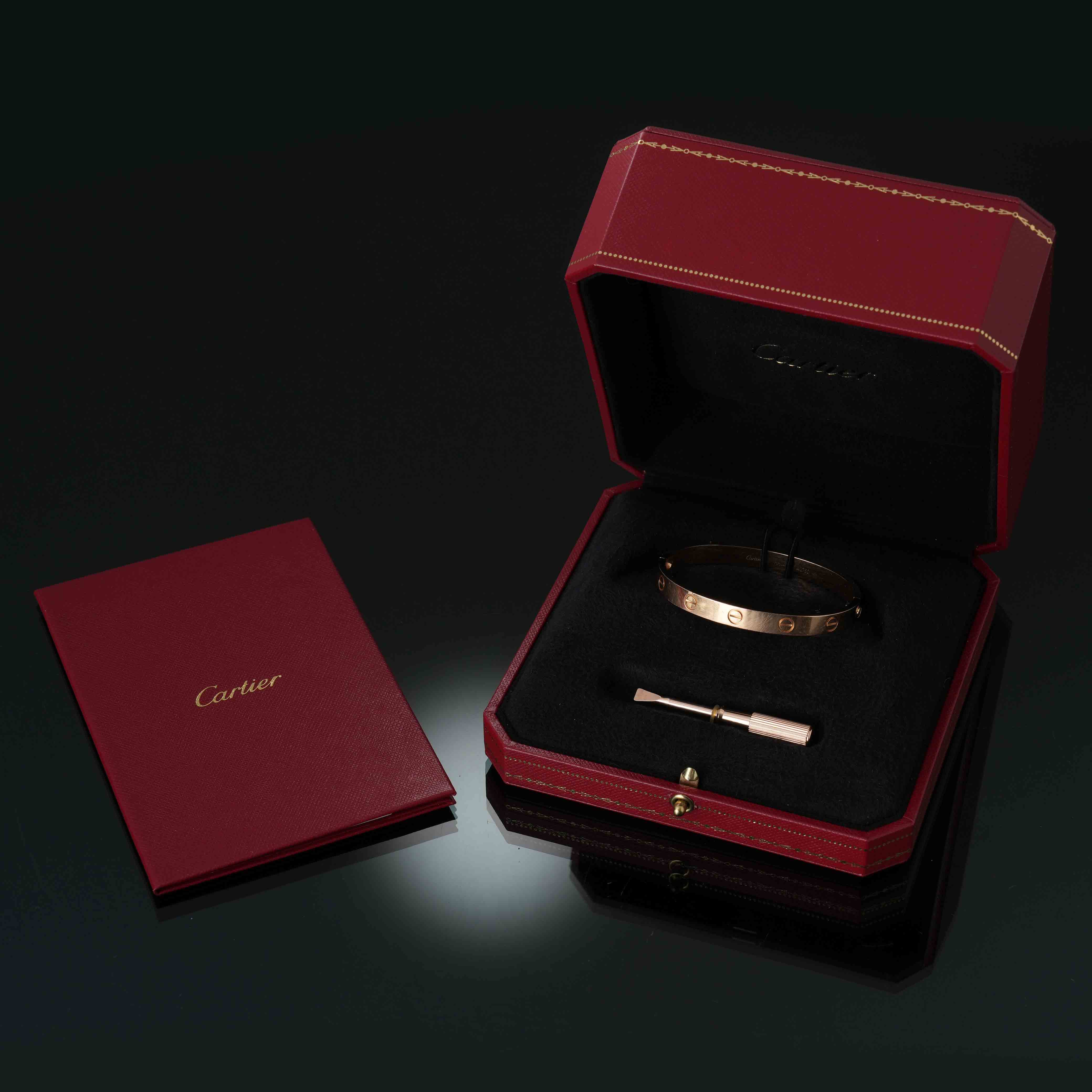 CARTIER(USED)까르띠에 러브 브레이슬릿 #16
