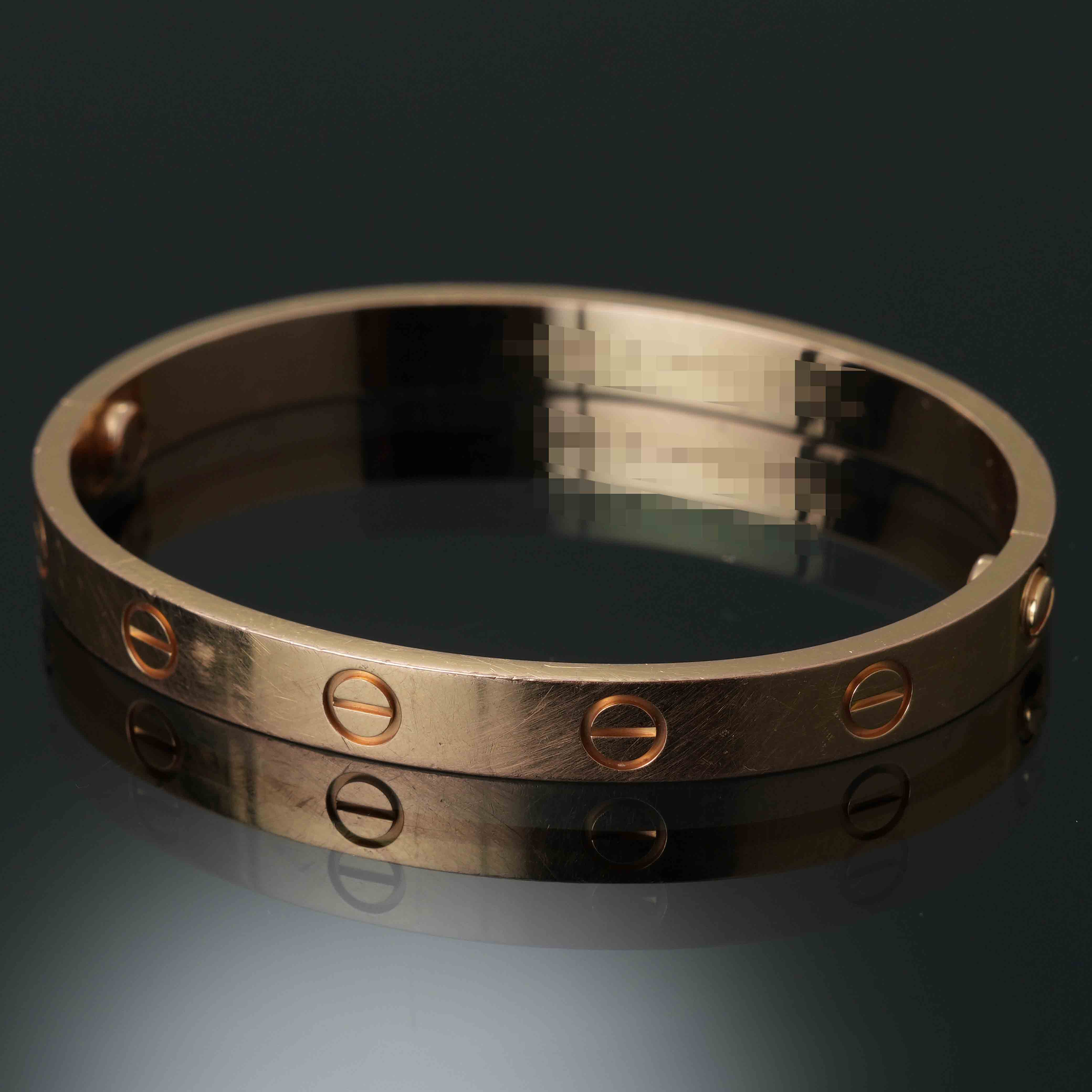 CARTIER(USED)까르띠에 러브 브레이슬릿 #16