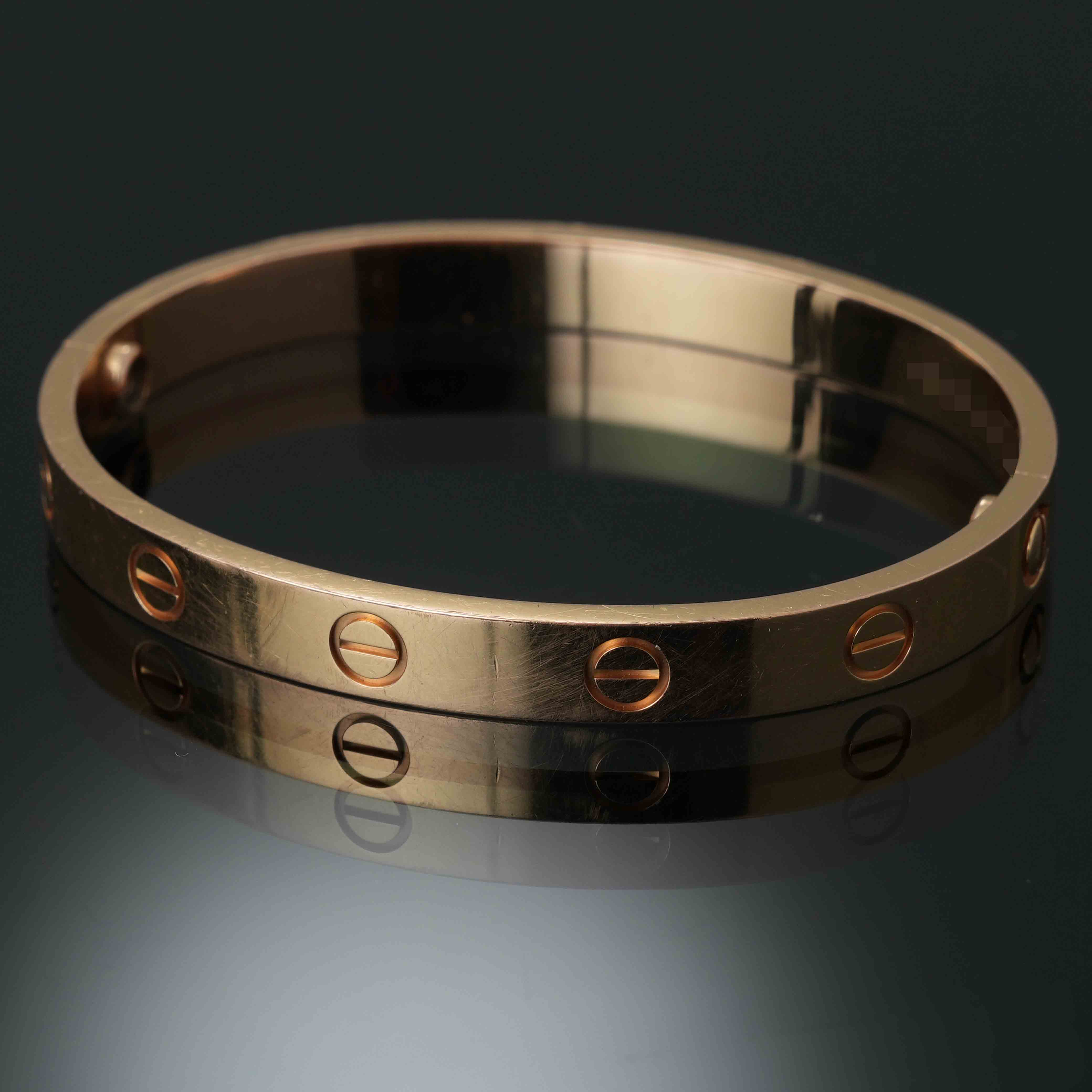 CARTIER(USED)까르띠에 러브 브레이슬릿 #16