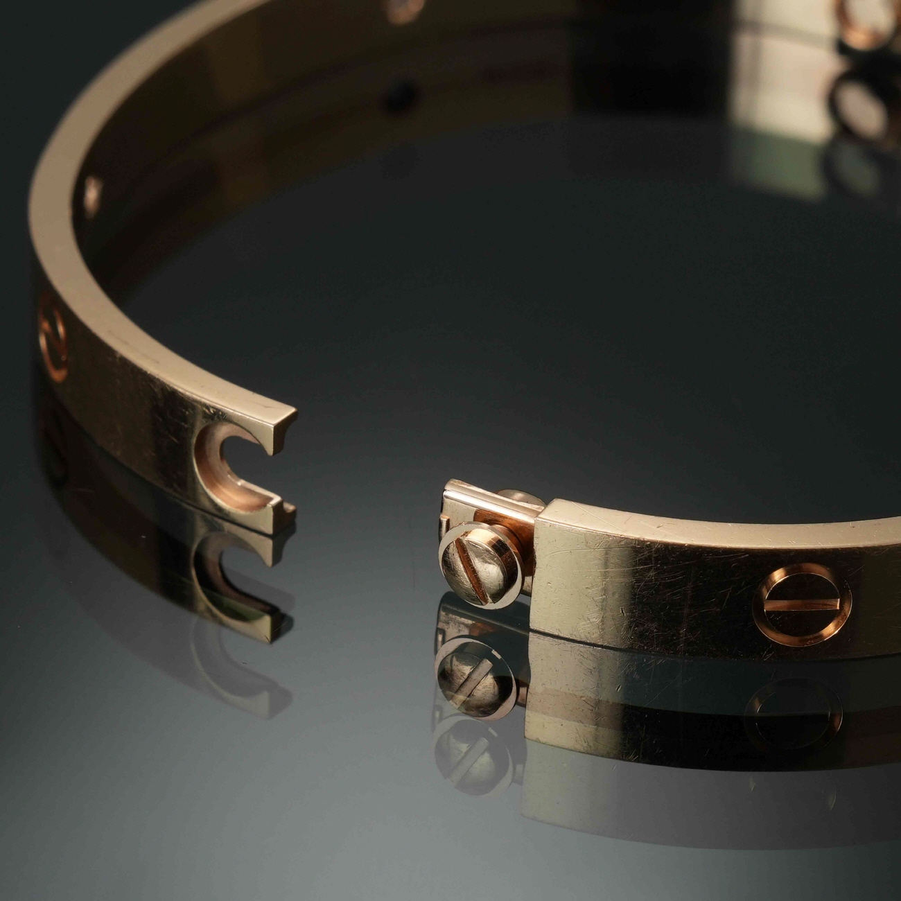 CARTIER(USED)까르띠에 러브 브레이슬릿 4P #17