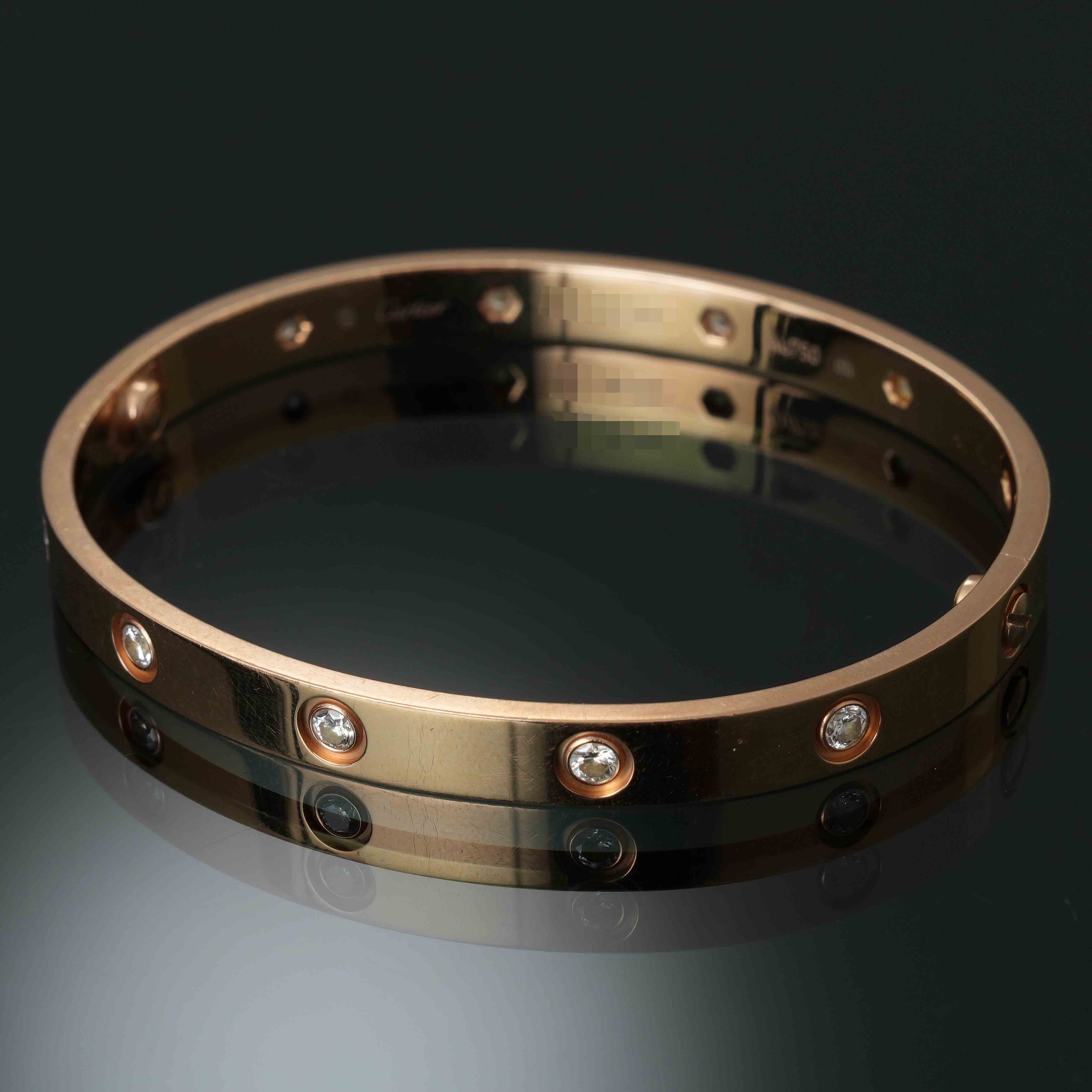 CARTIER(USED)까르띠에 러브 브레이슬릿 10P
