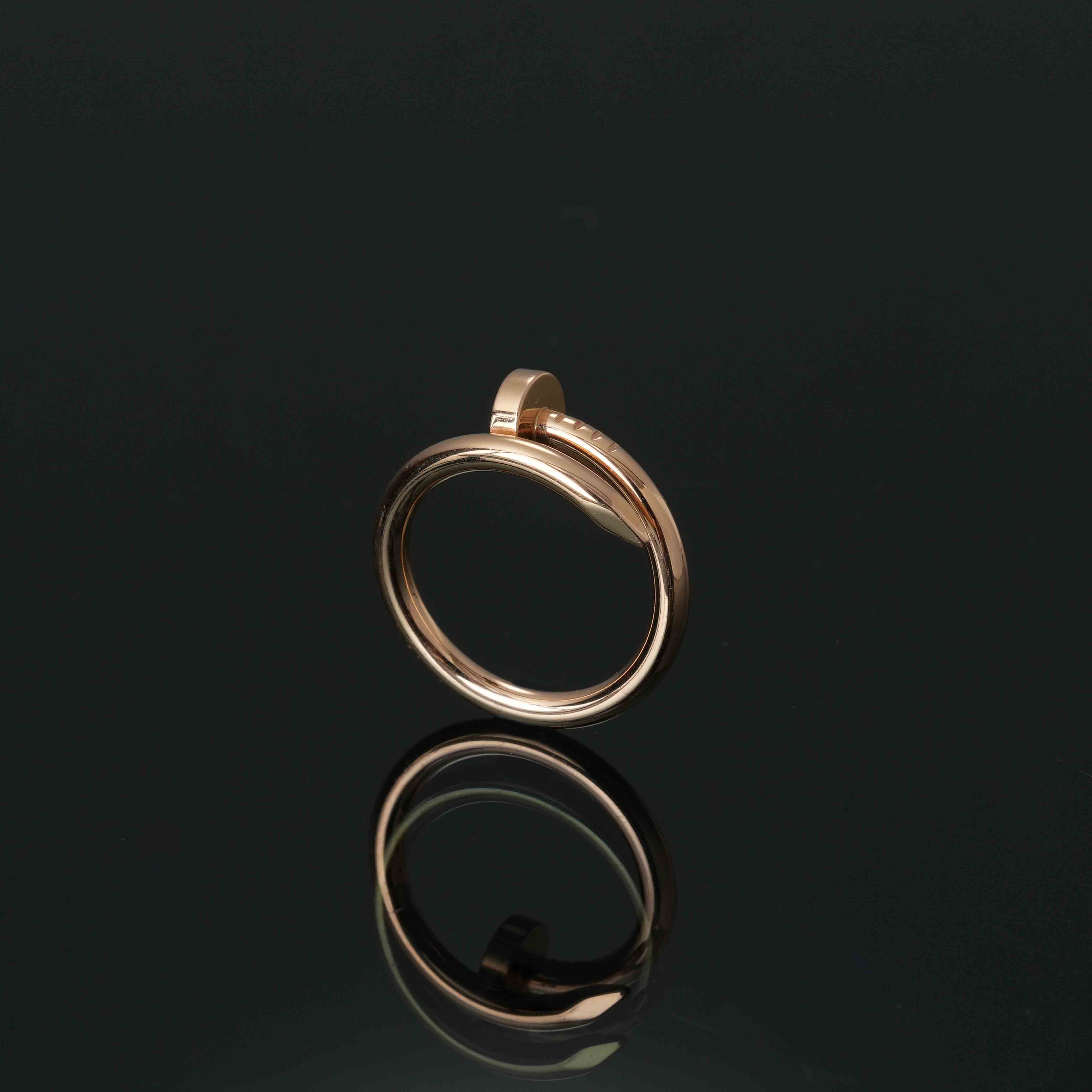CARTIER(USED)까르띠에 저스트 앵 끌루 링 #55