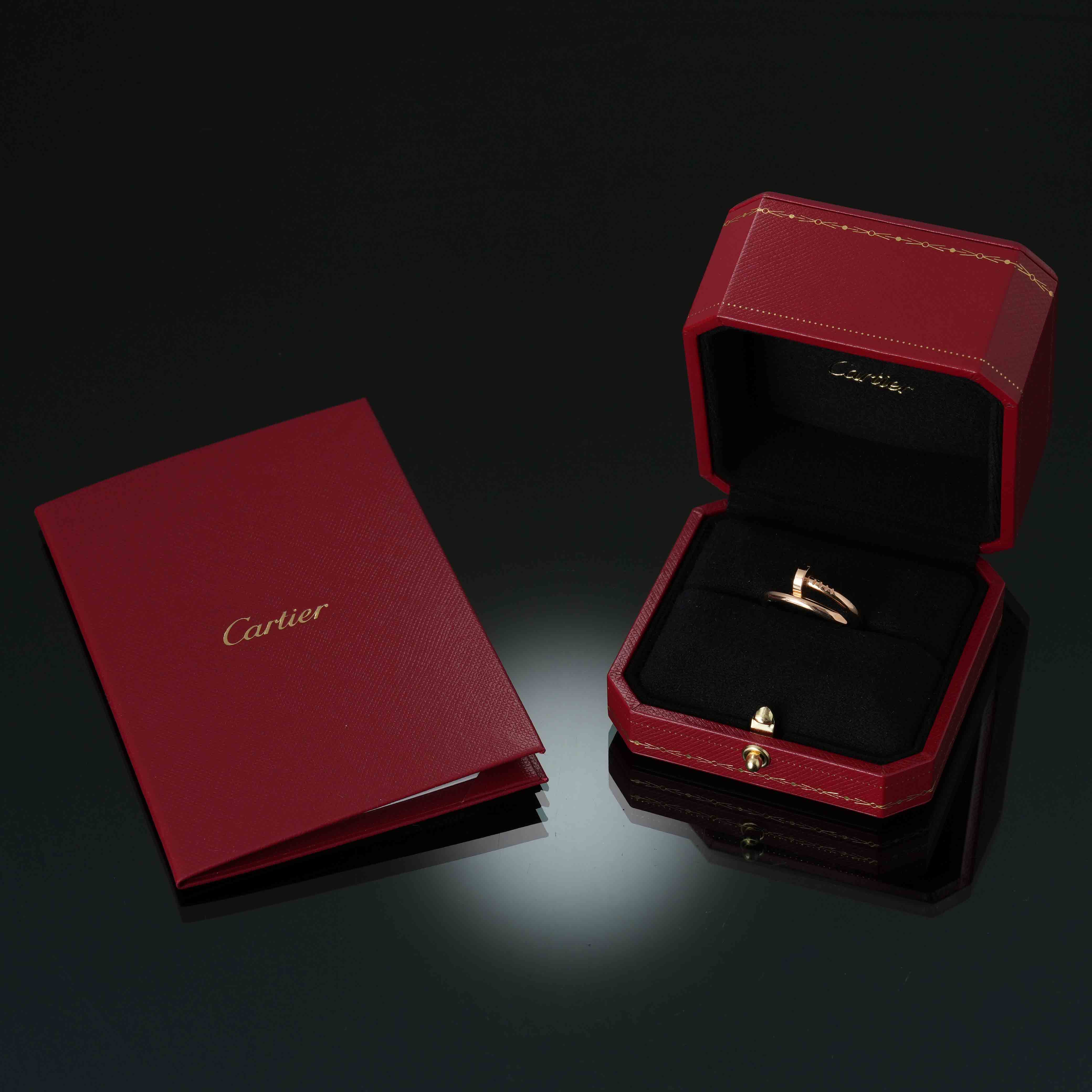 CARTIER(USED)까르띠에 저스트 앵 끌루 링 #55