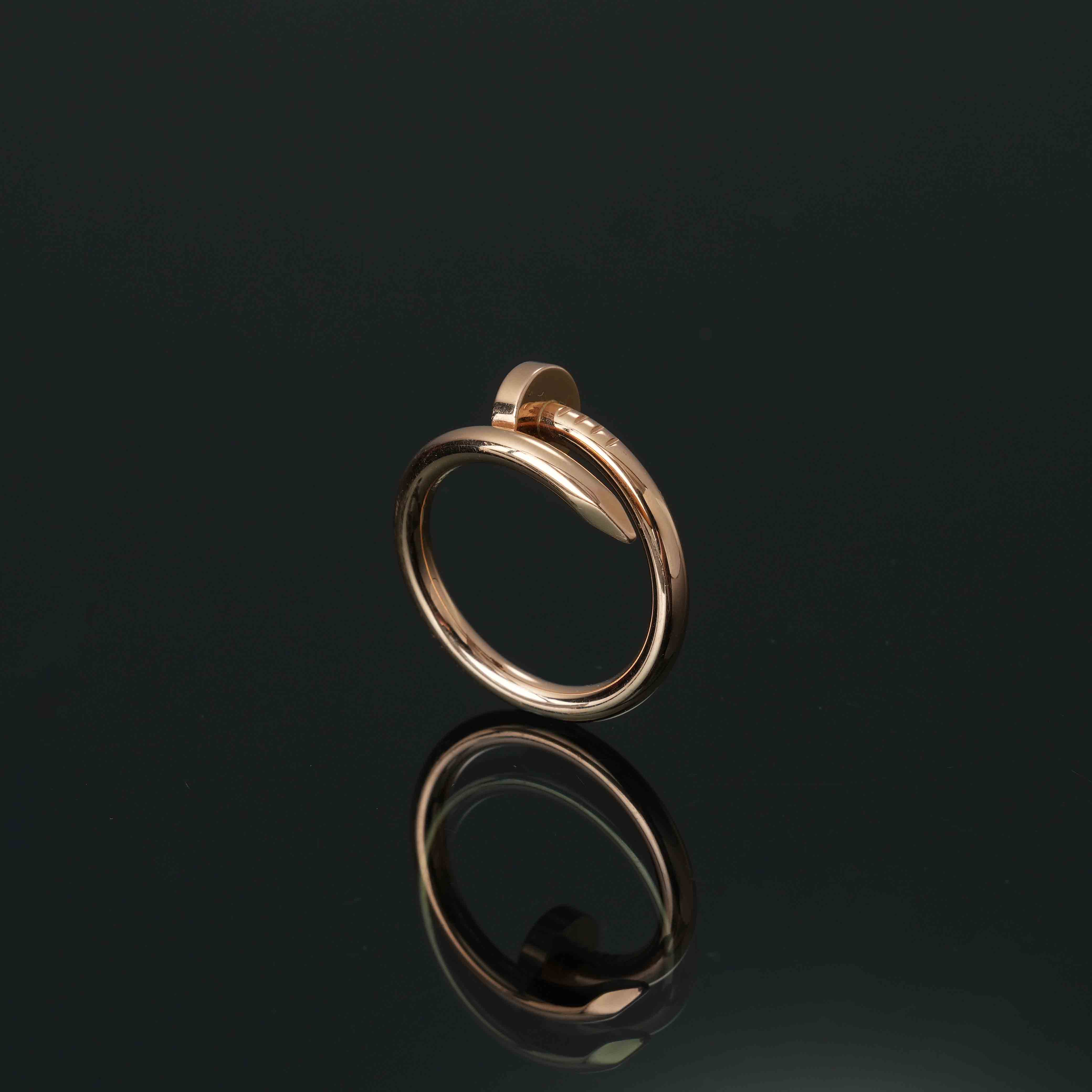 CARTIER(USED)까르띠에 저스트 앵 끌루 링 #55