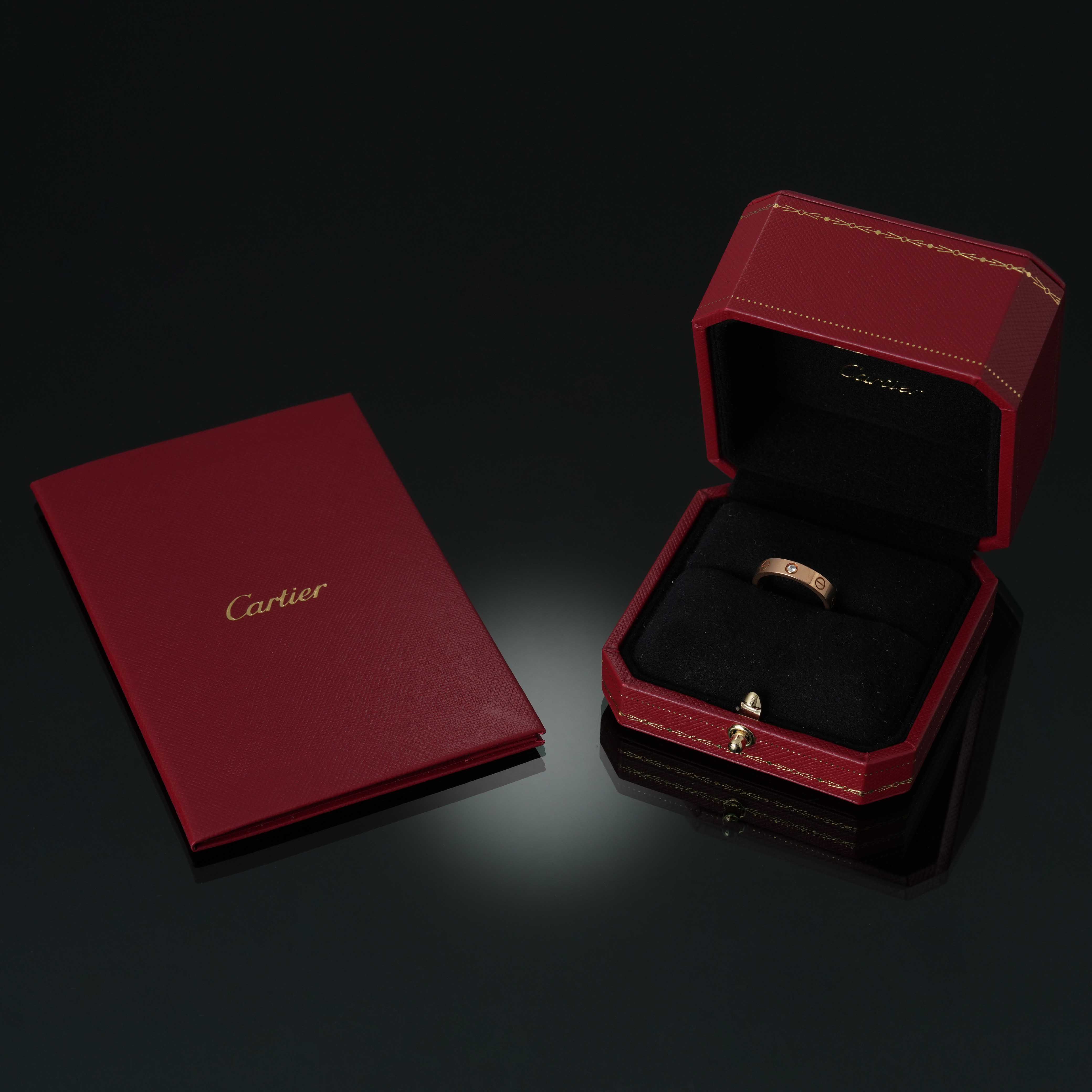 CARTIER(USED)까르띠에 러브 링 1P #51