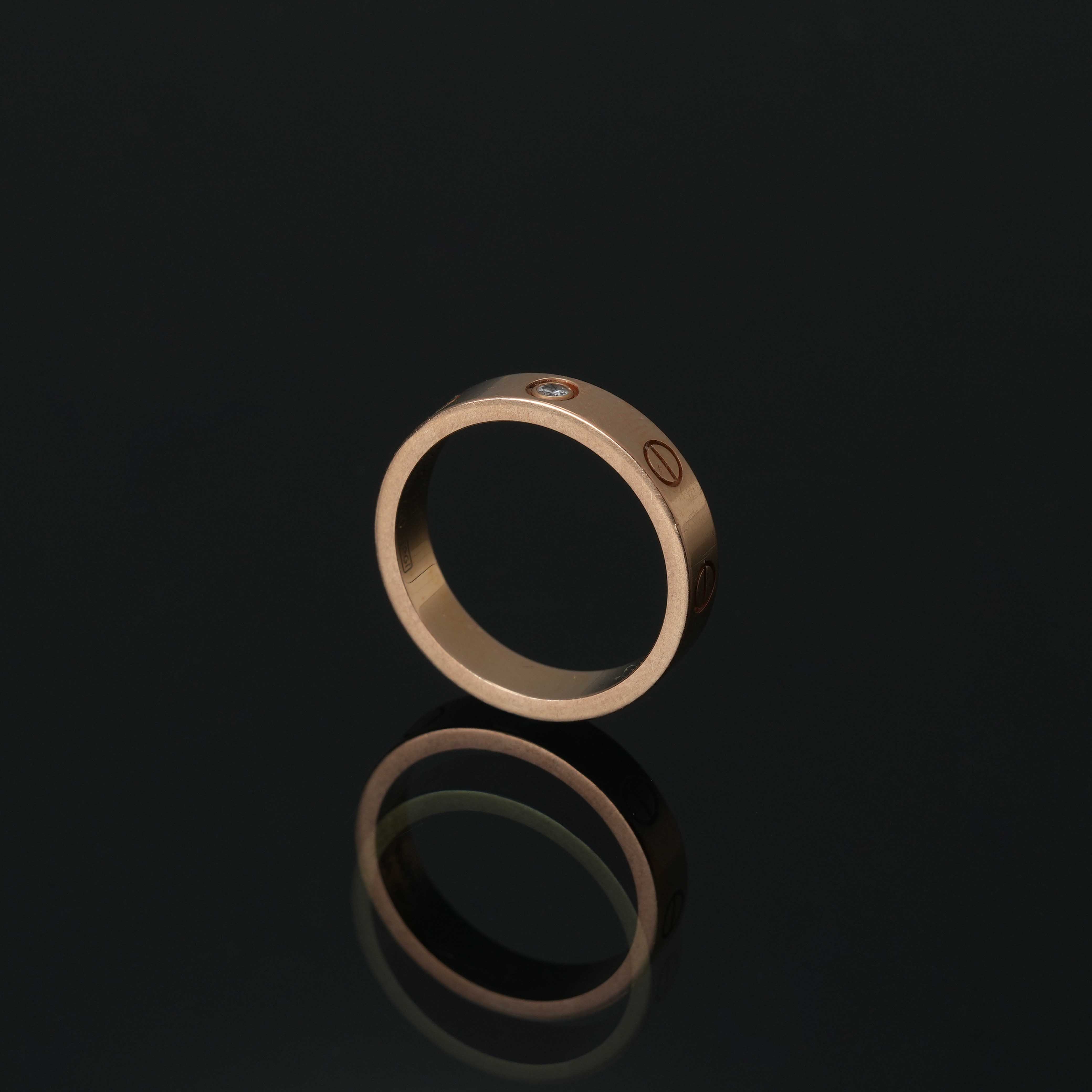 CARTIER(USED)까르띠에 러브 링 1P #51