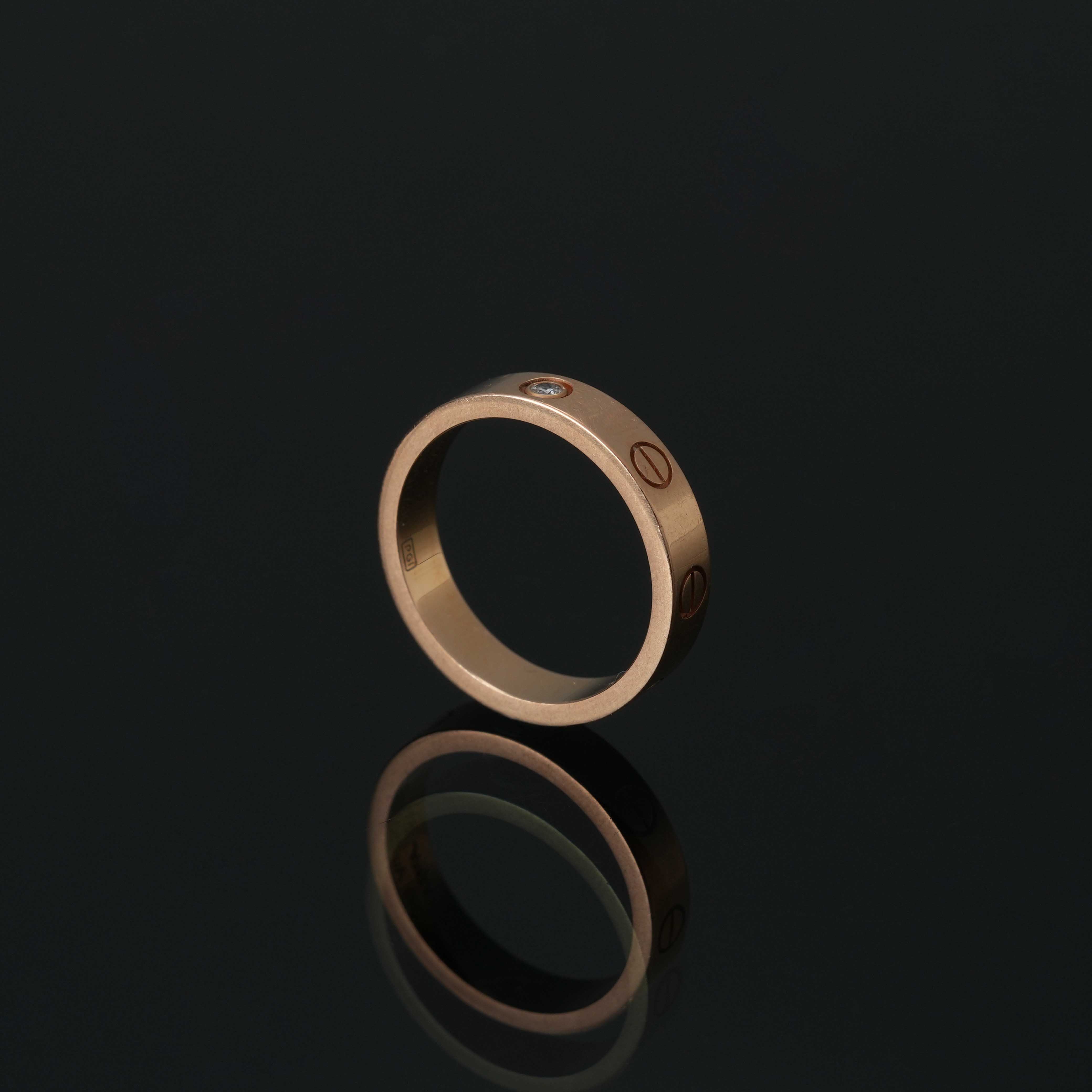 CARTIER(USED)까르띠에 러브 링 1P #51
