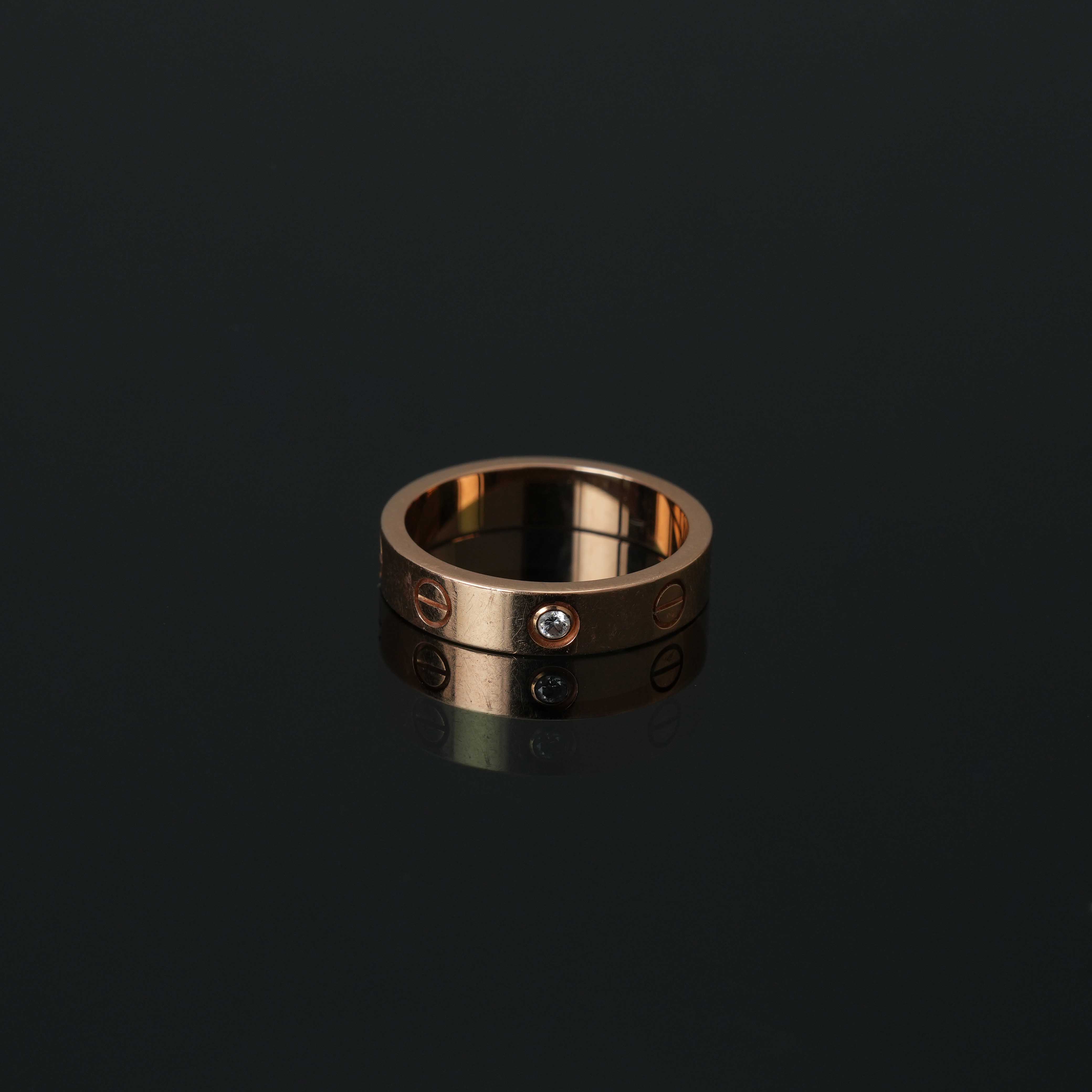 CARTIER(USED)까르띠에 러브 링 1P #51