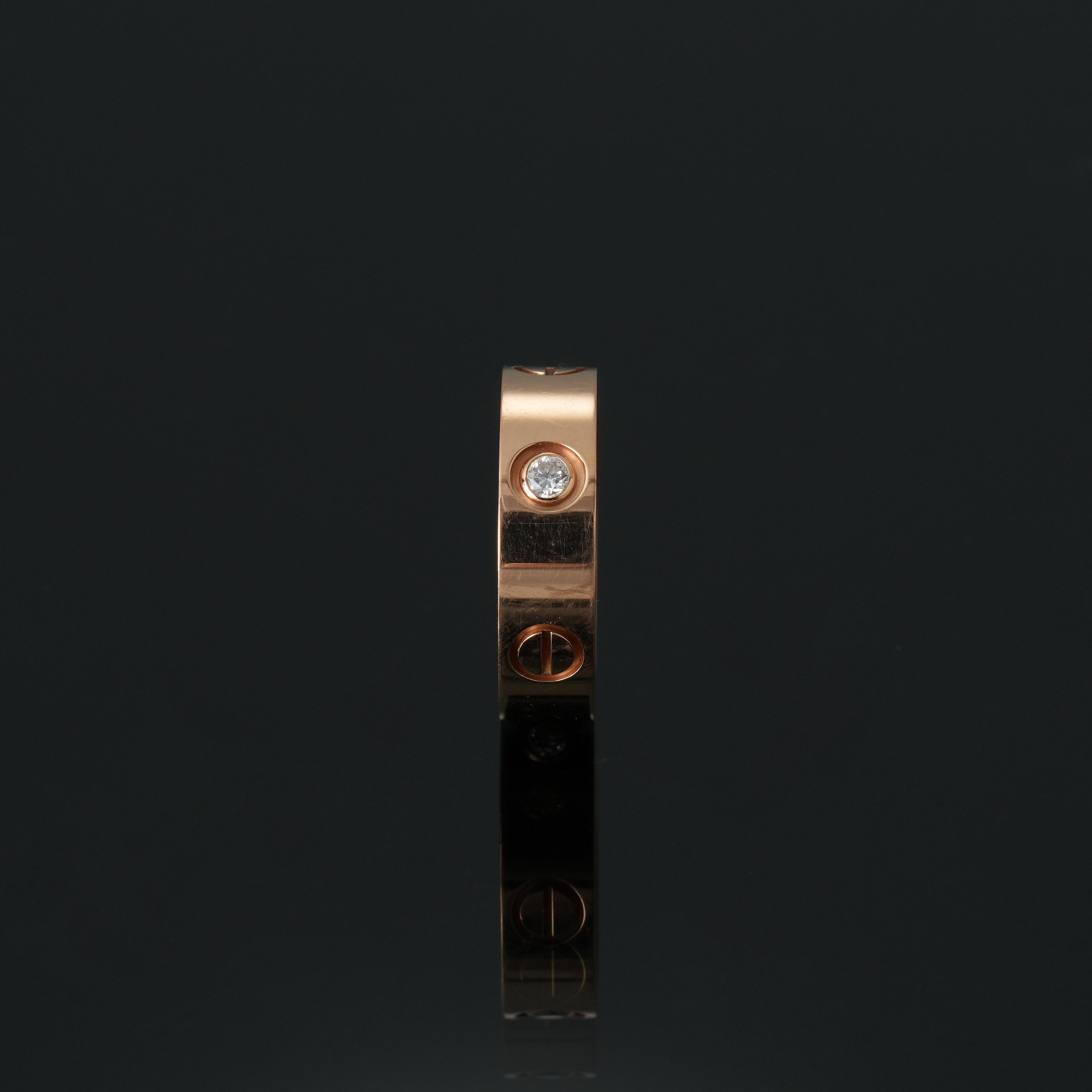 CARTIER(USED)까르띠에 러브 링 3P