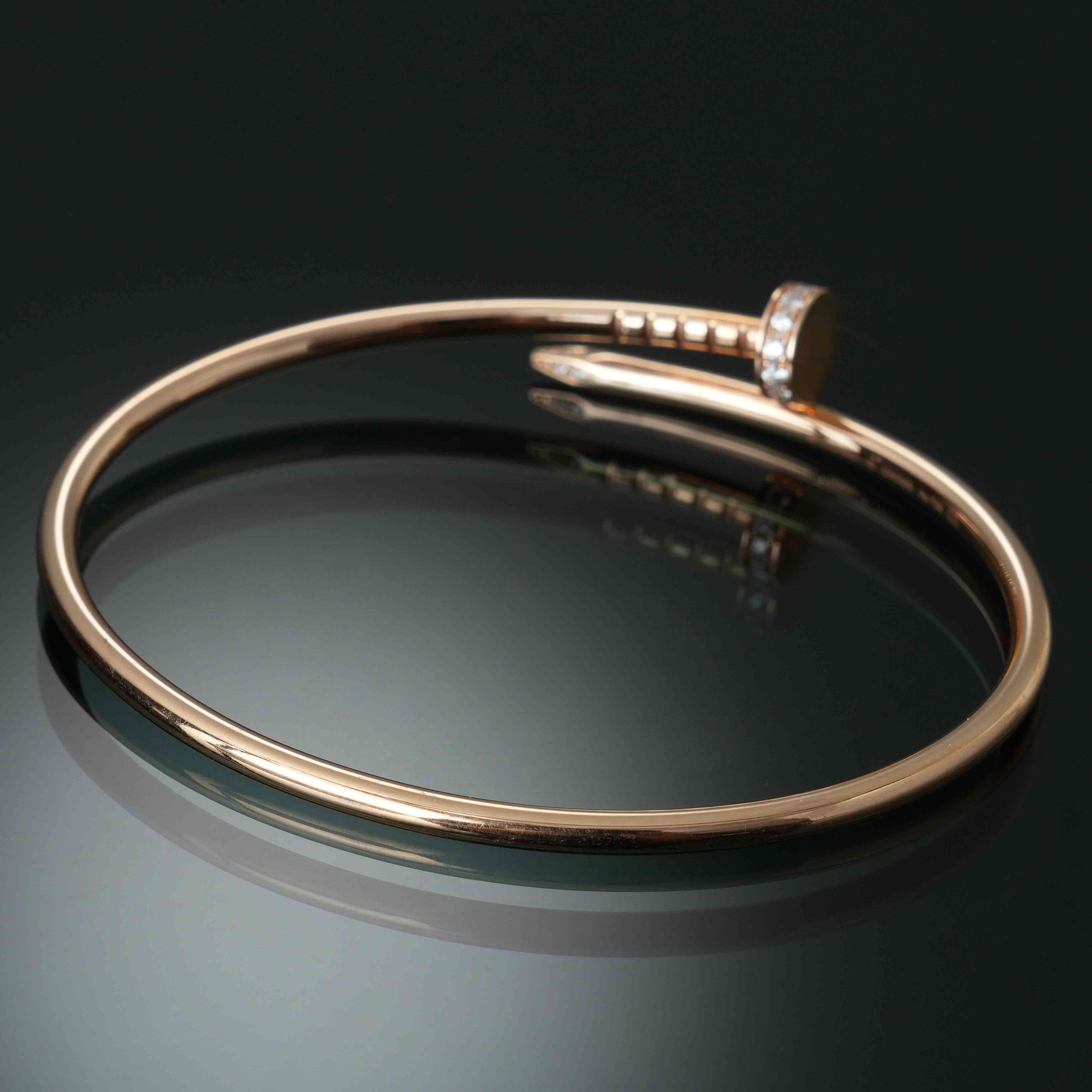 CARTIER(USED)까르띠에 다이아 저스트 앵 끌루 브레이슬릿 스몰