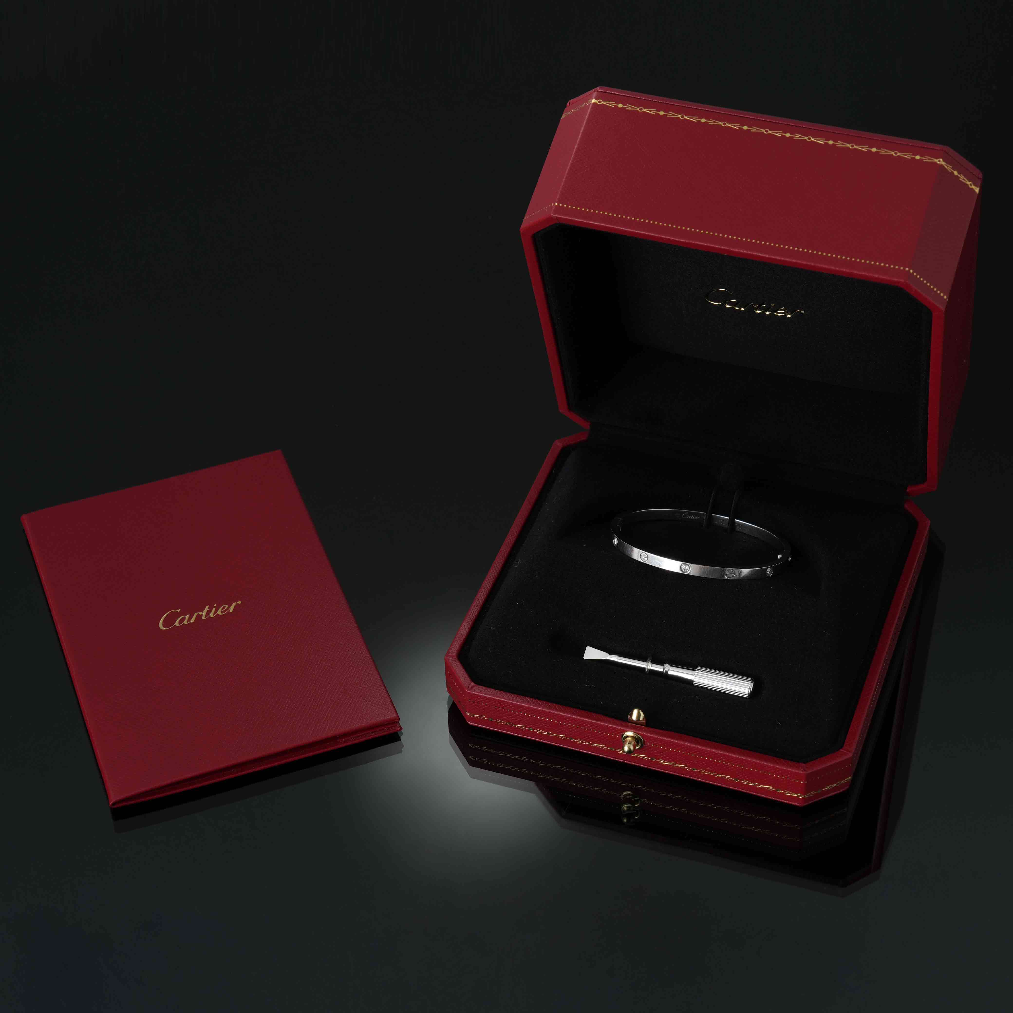 CARTIER(USED)까르띠에 6P 다이아 러브 브레이슬릿 #15