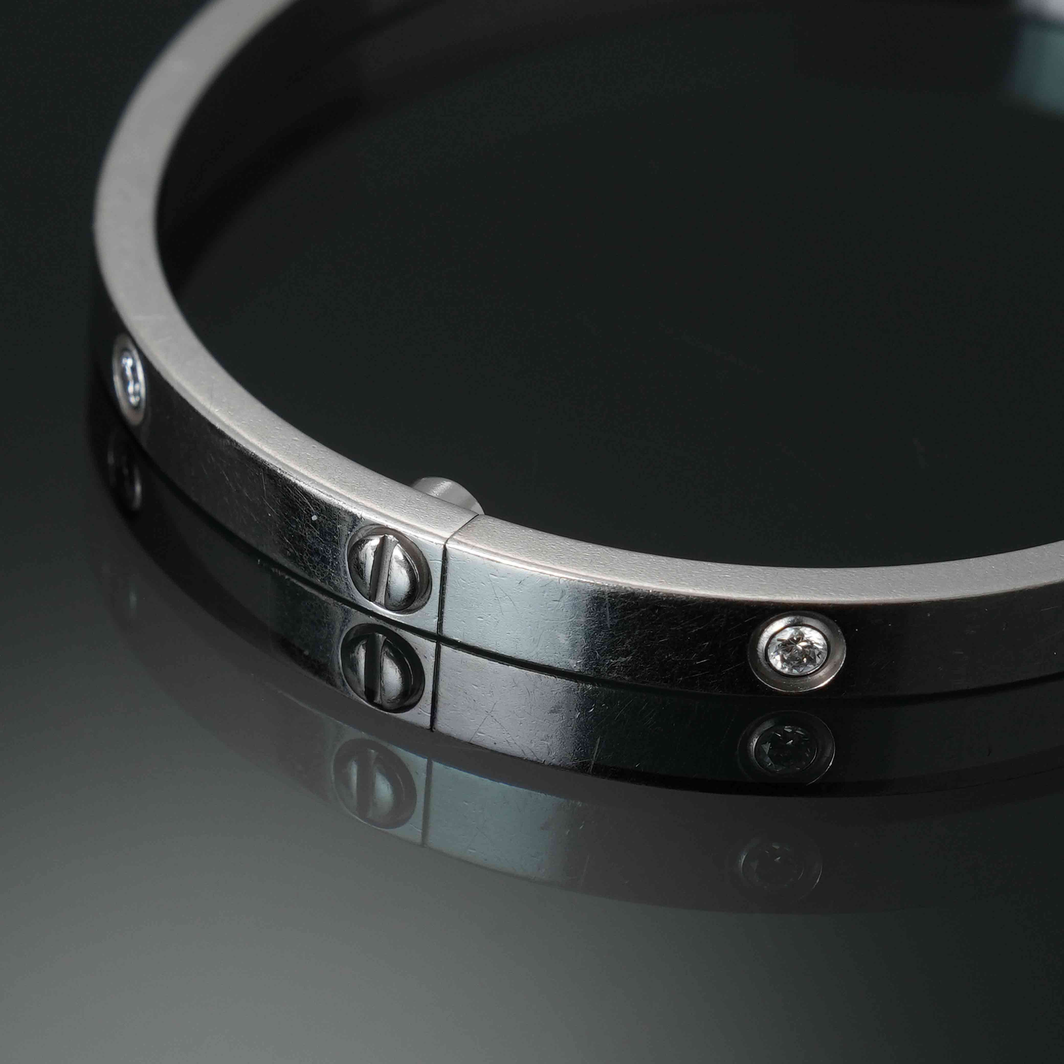 CARTIER(USED)까르띠에 6P 다이아 러브 브레이슬릿 #15