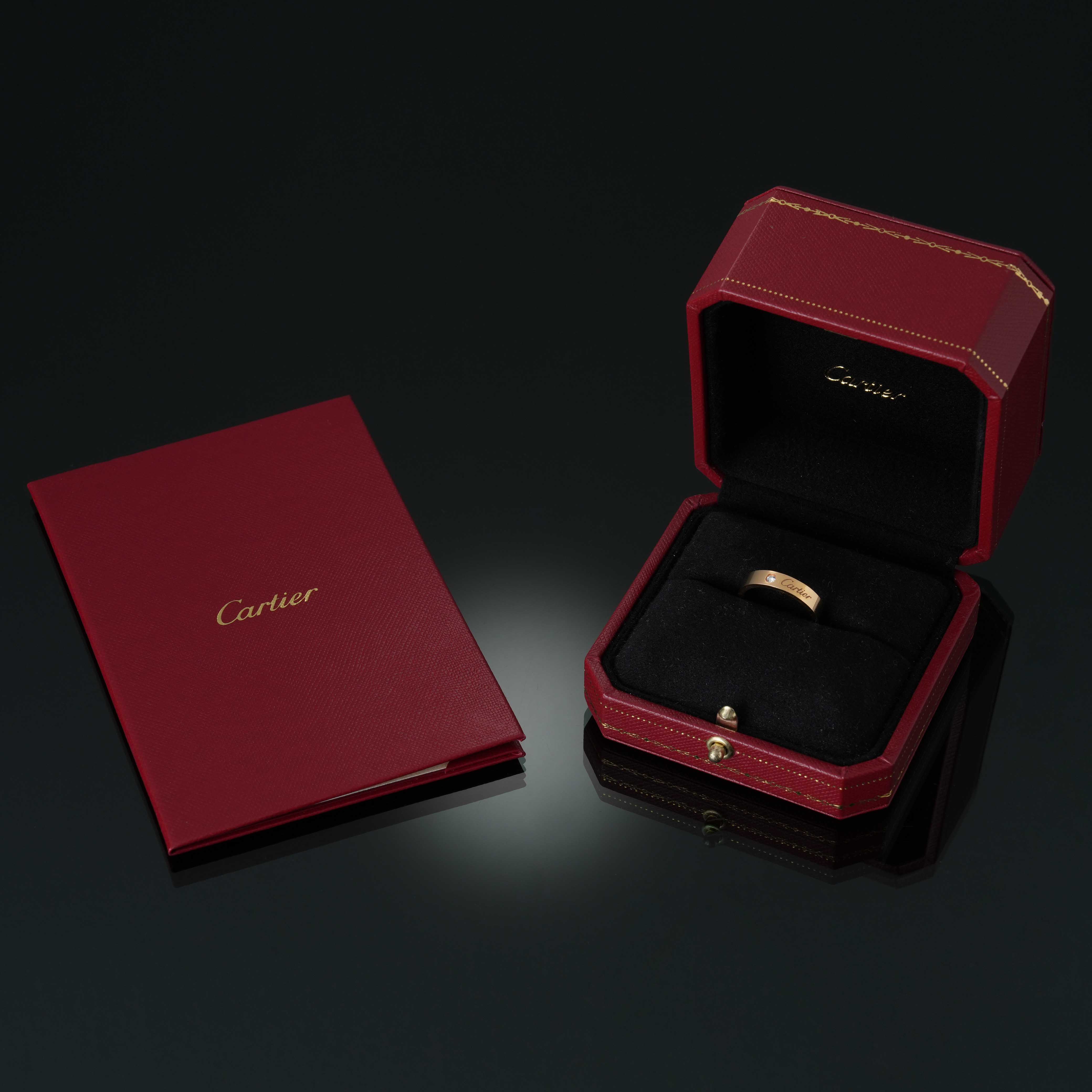 CARTIER(USED)까르띠에 다이아몬드 링#53
