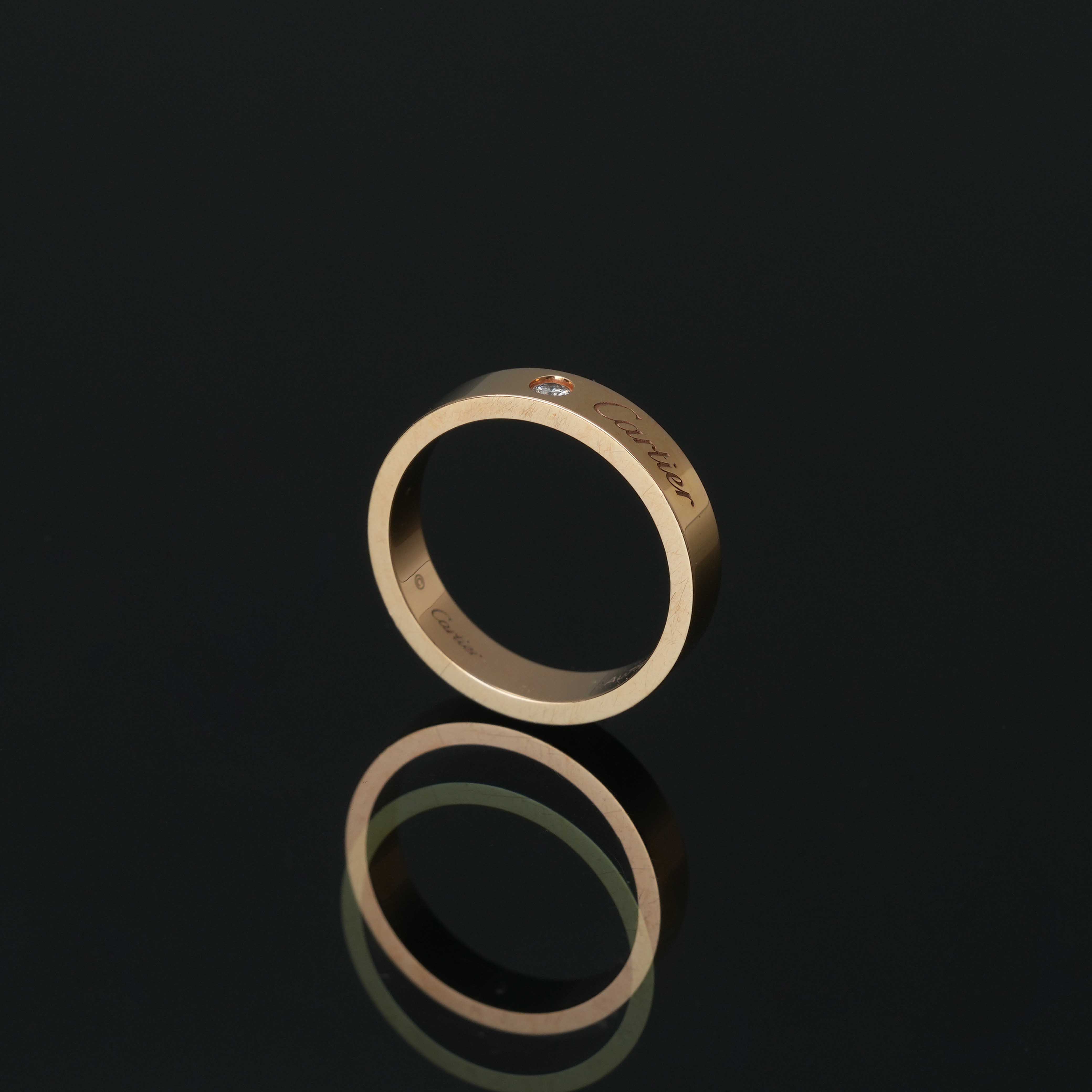 CARTIER(USED)까르띠에 다이아몬드 링#53
