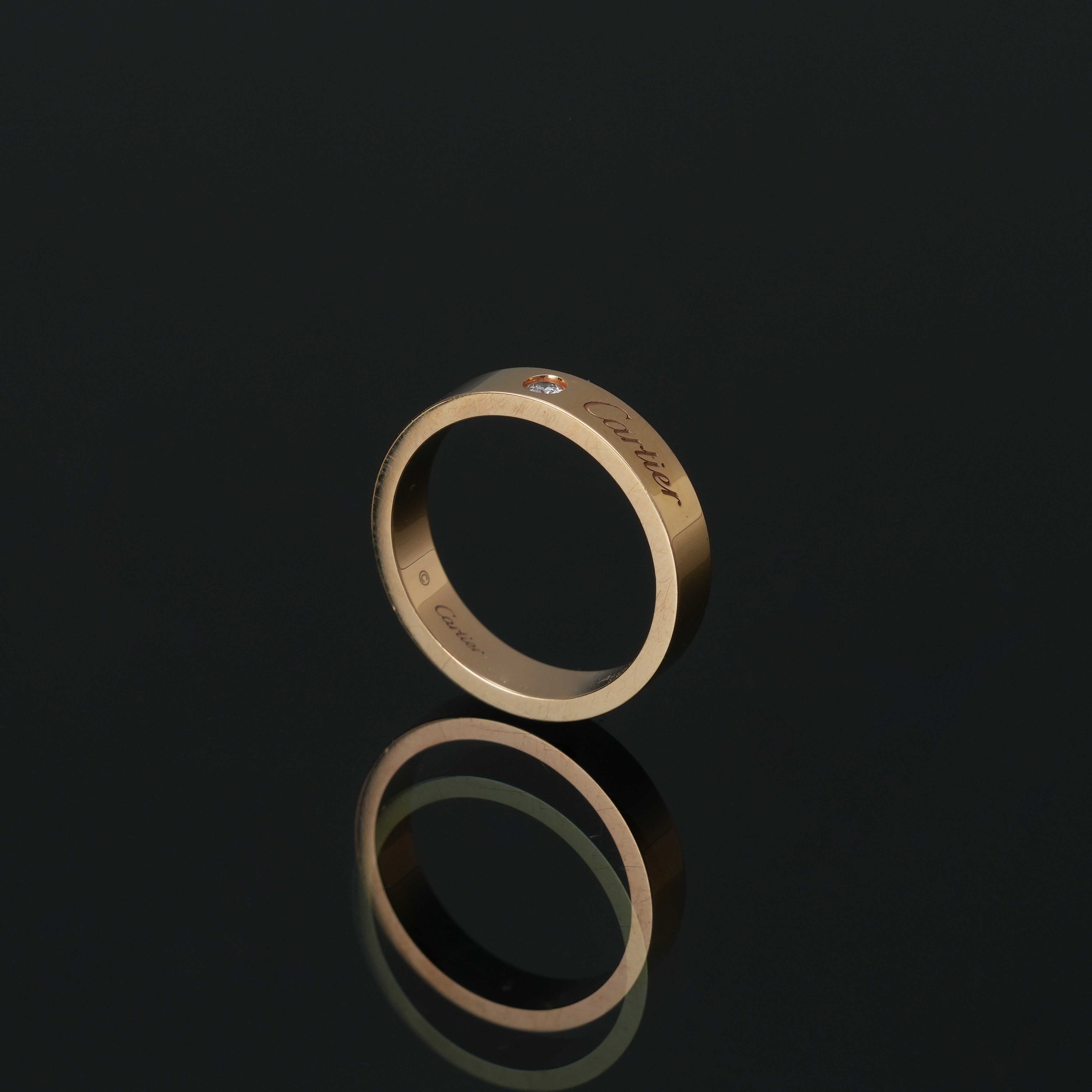 CARTIER(USED)까르띠에 다이아몬드 링#53