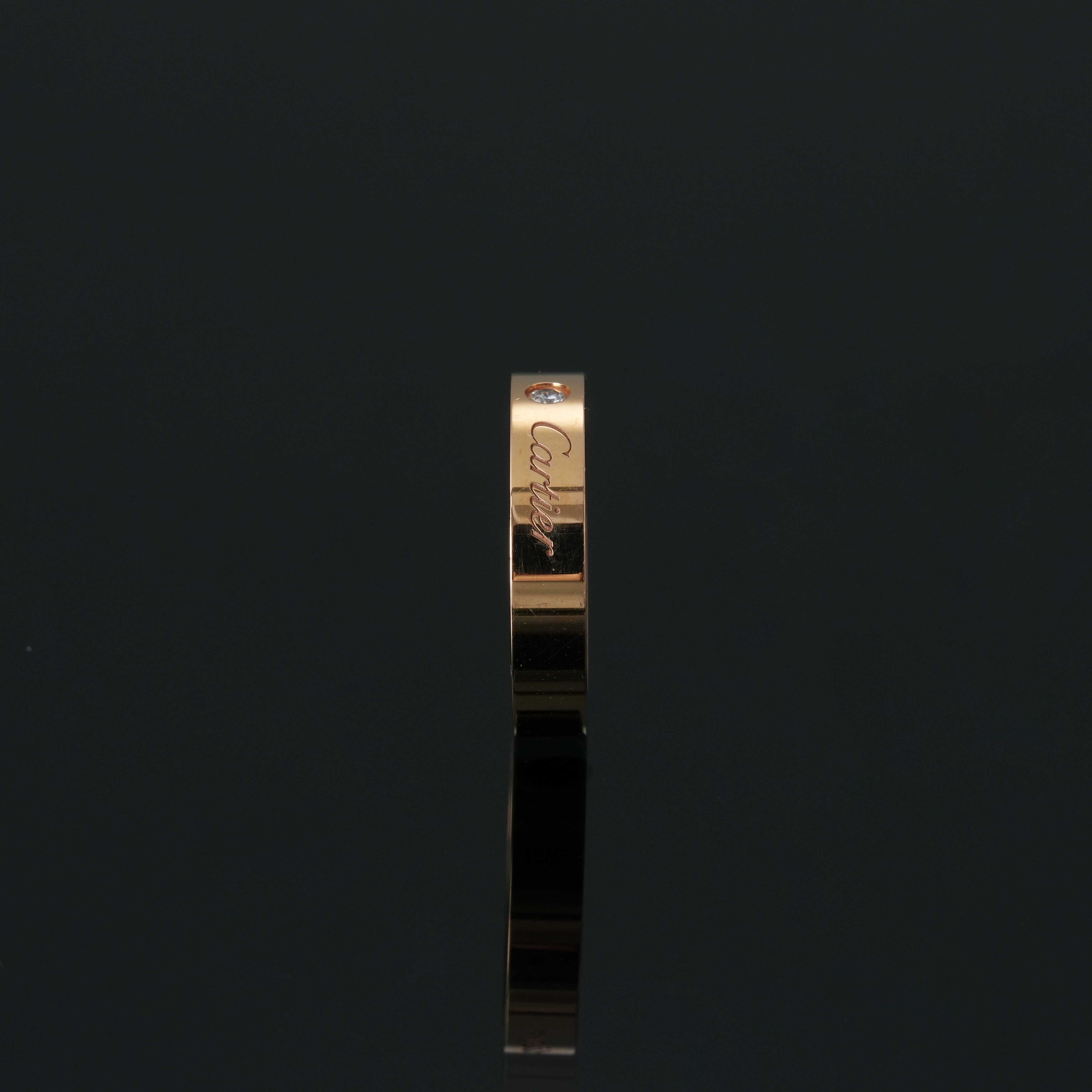 CARTIER(USED)까르띠에 다이아몬드 링#53