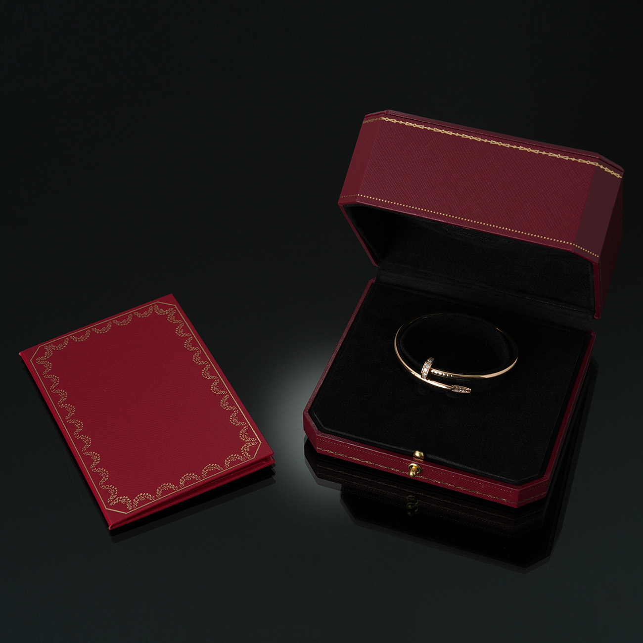 CARTIER(USED)까르띠에 저스트 앵 끌루 다이아 브레이슬릿 #16