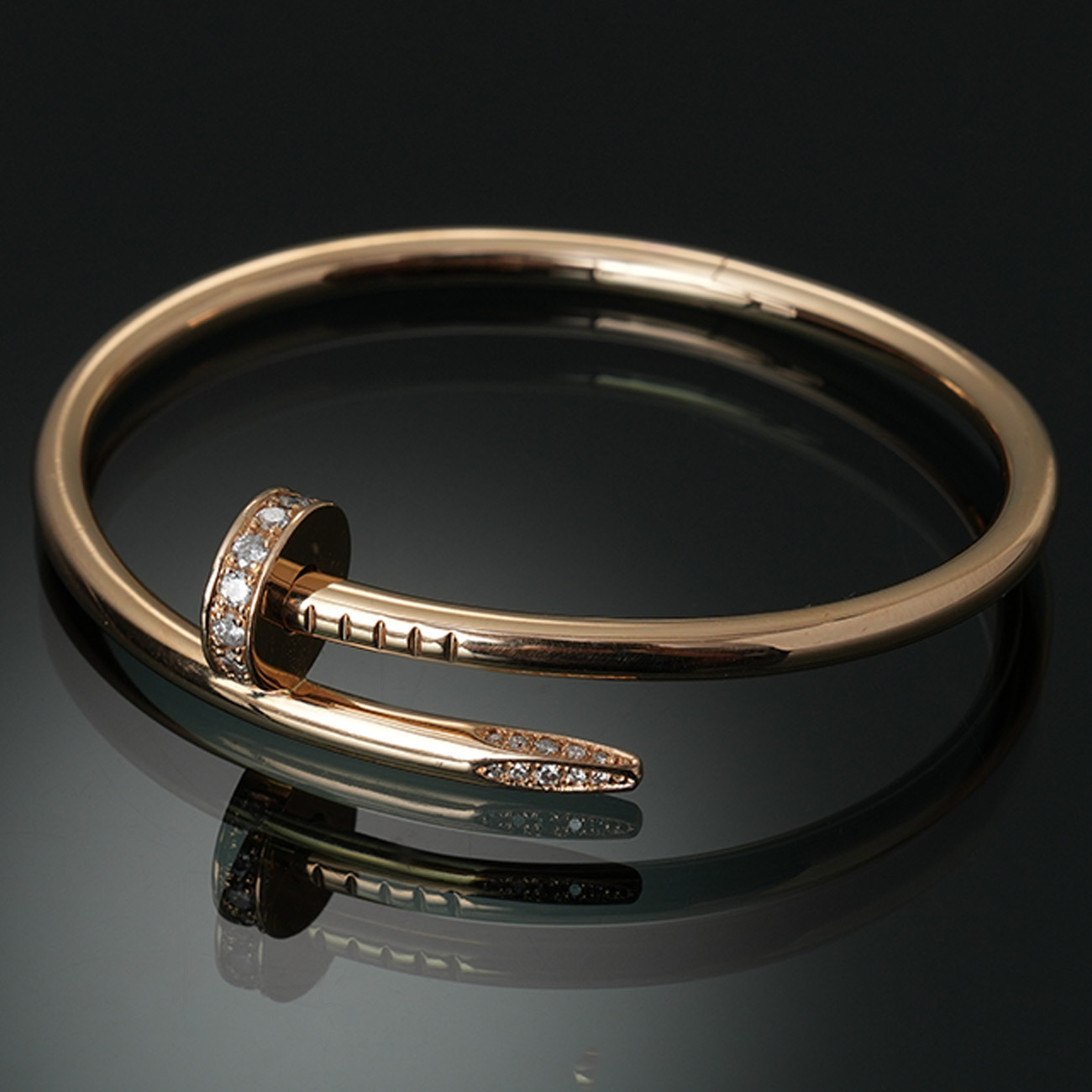 CARTIER(USED)까르띠에 저스트 앵 끌루 다이아 브레이슬릿 #16
