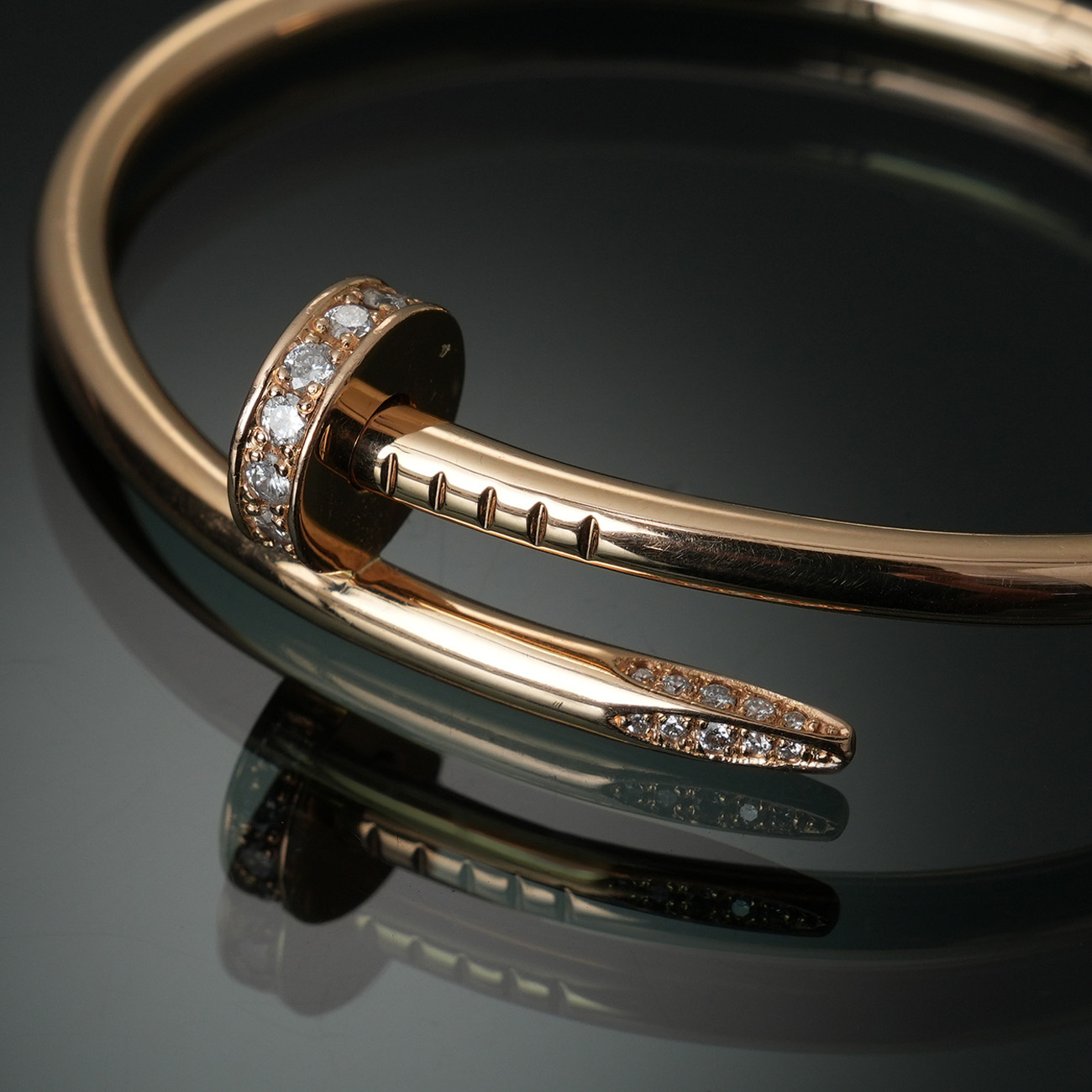 CARTIER(USED)까르띠에 저스트 앵 끌루 다이아 브레이슬릿 #16