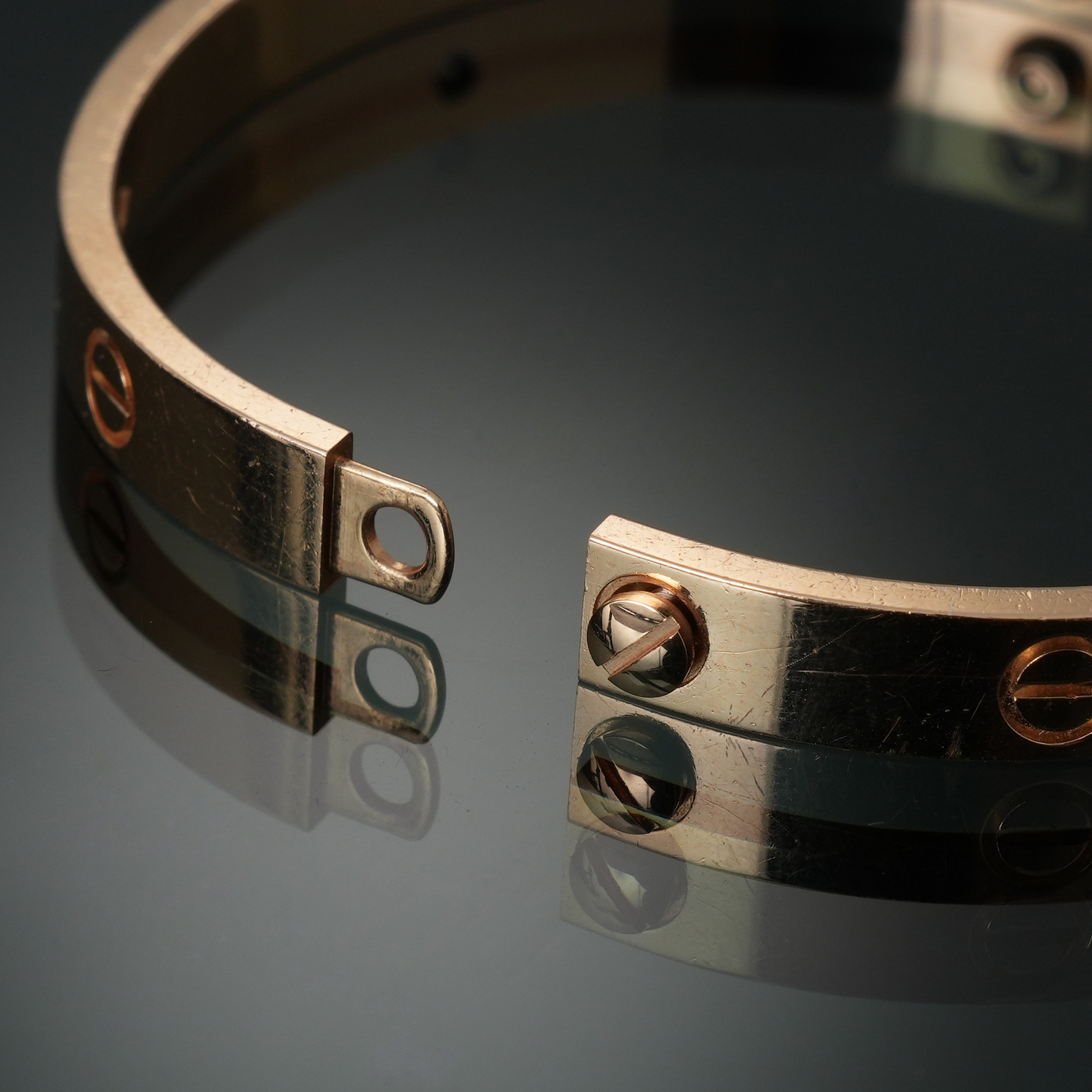 CARTIER(USED)까르띠에 러브 브레이슬릿 4P #17