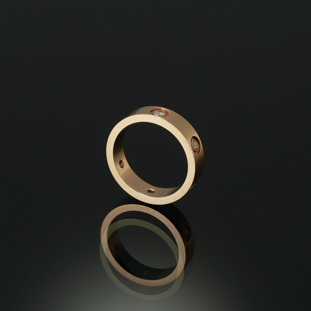 CARTIER(USED)까르띠에 6P 다이아 링 #58