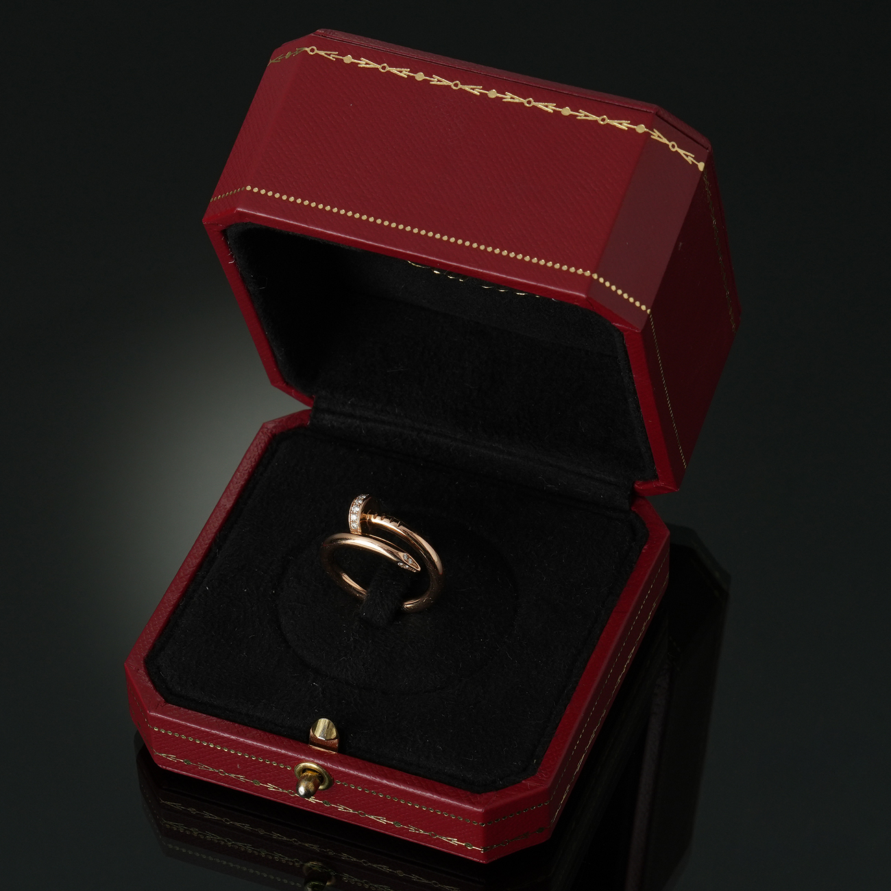 CARTIER(USED)까르띠에 저스트 앵 끌루 다이아링 #50